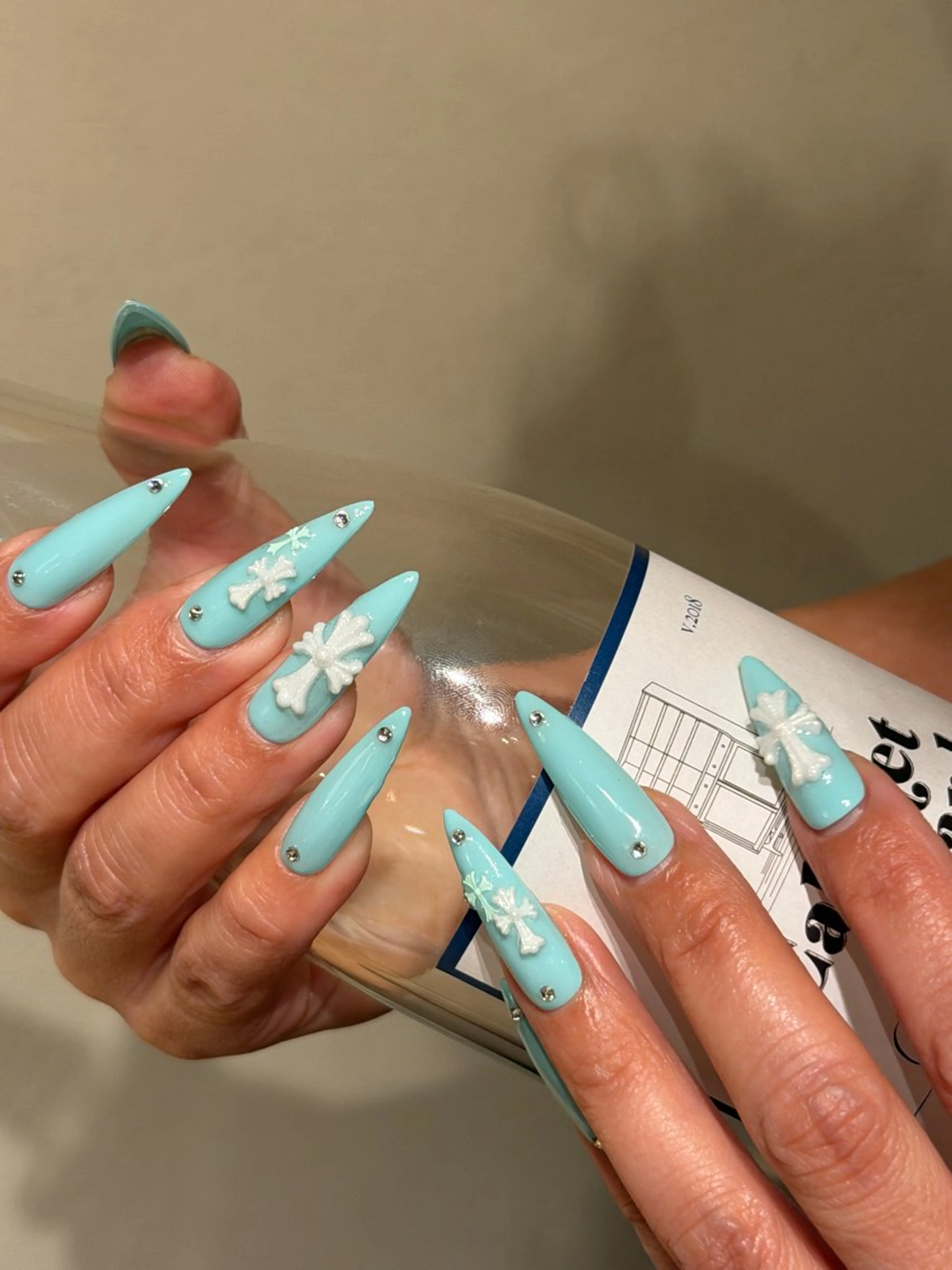 ネイル ジェルネイル パラジェル ハンドネイル Y nail なんば堀江店のネイルデザイン