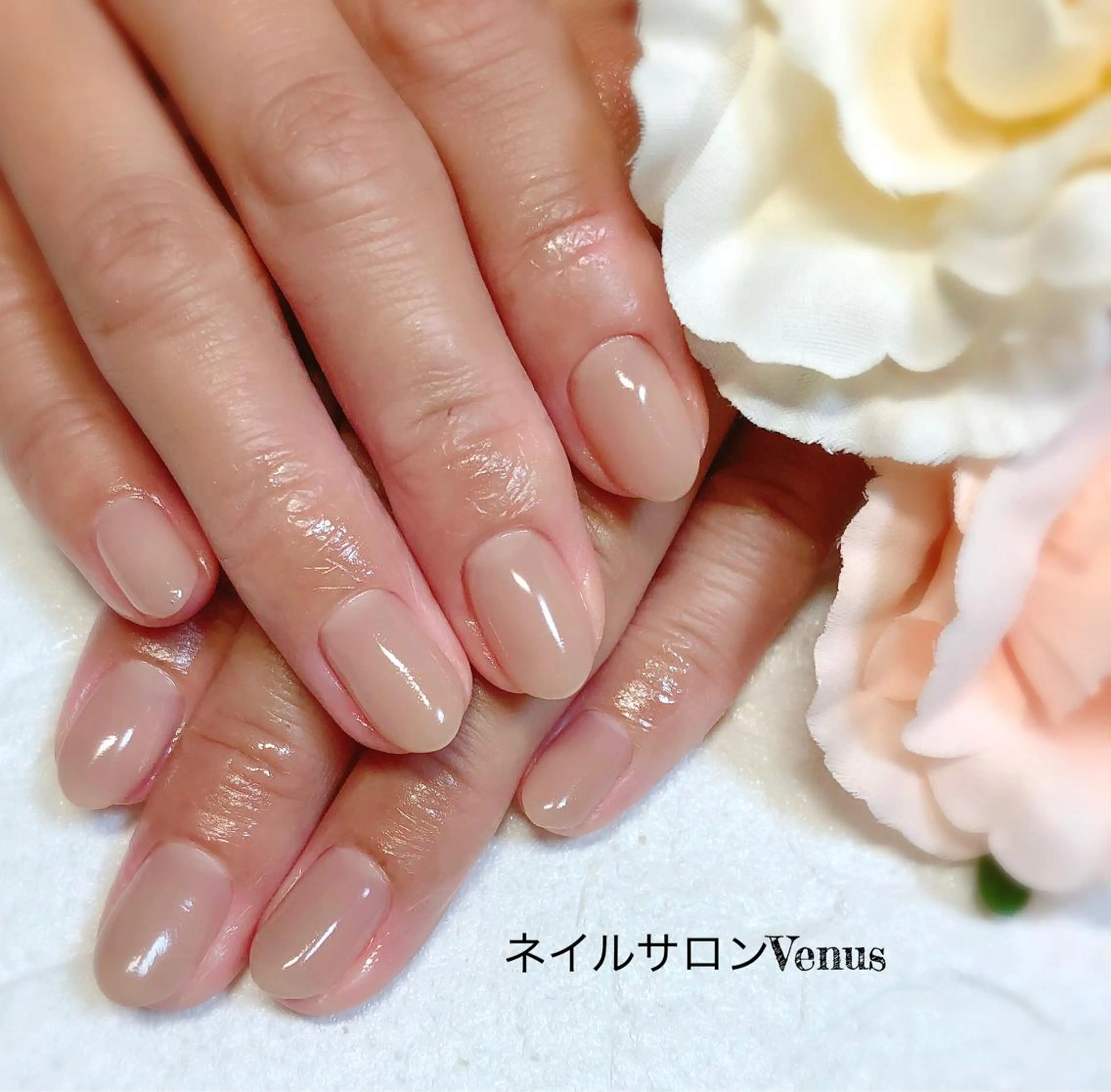 ネイル ワンカラーネイル ハンドネイル Nail salon Venusのネイルデザイン
