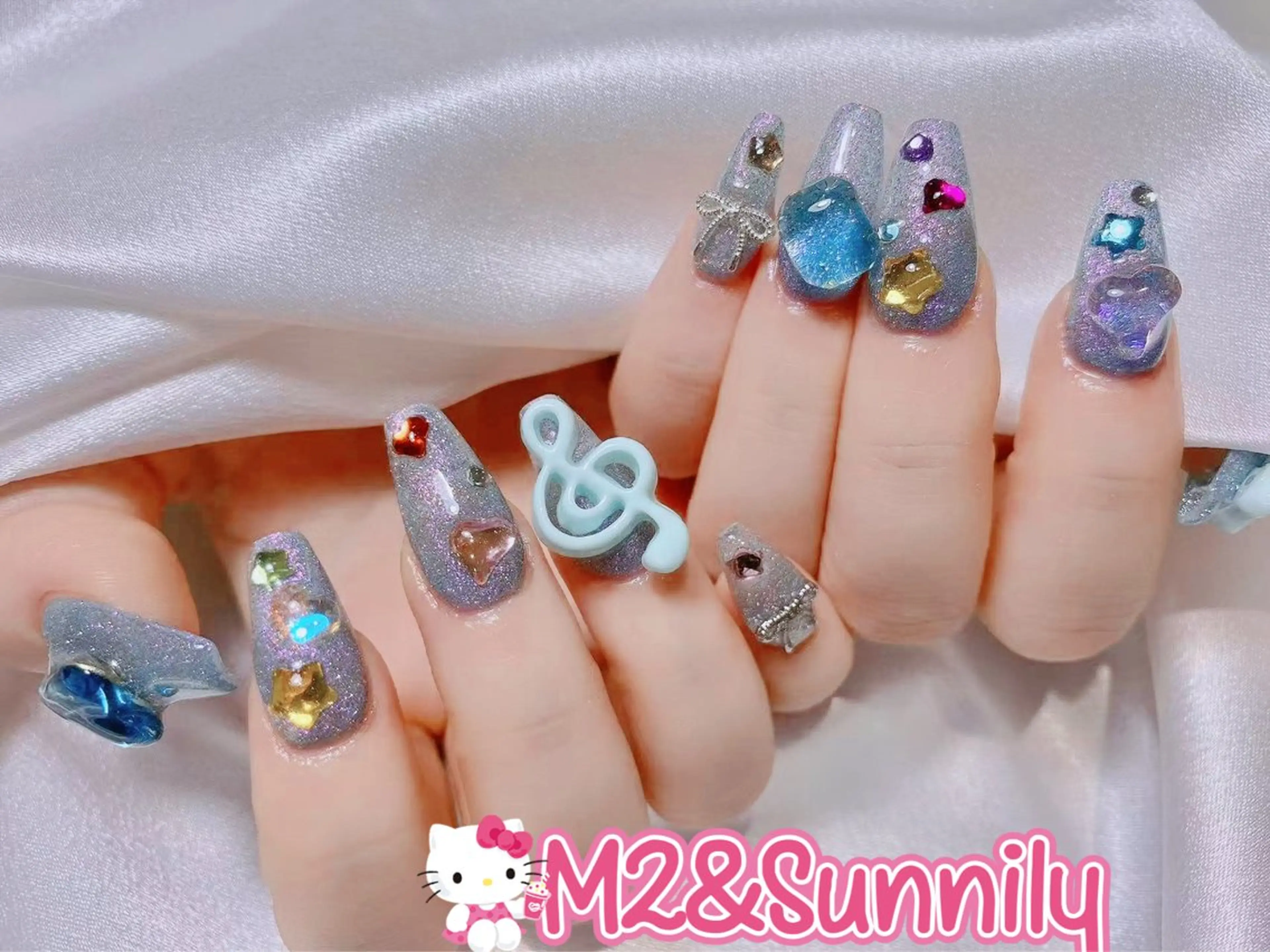 ネイル 長さだし専門店 M2 rikaのネイルデザイン