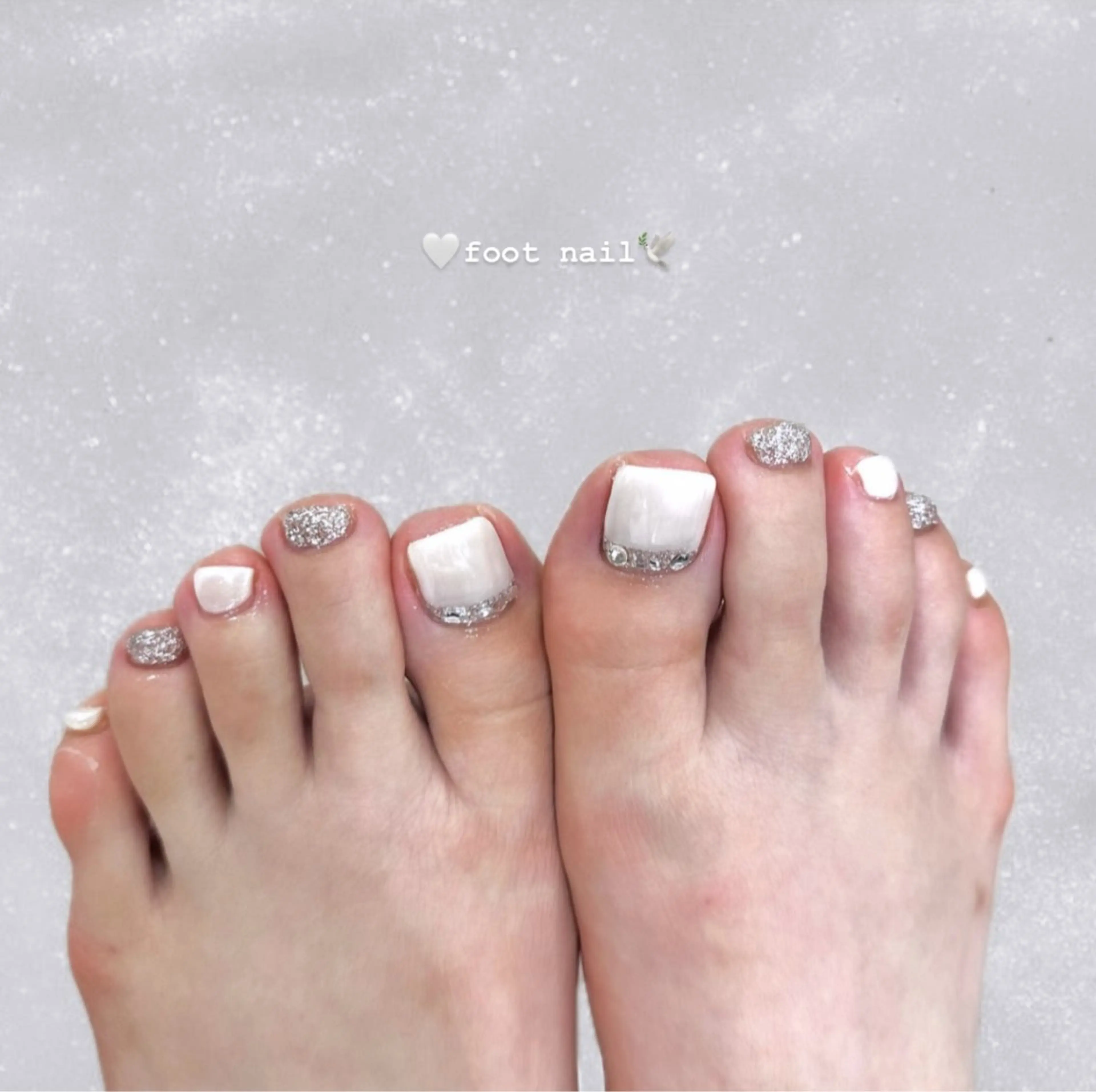 ネイル フットネイル Saki _Grancieuxのネイルデザイン