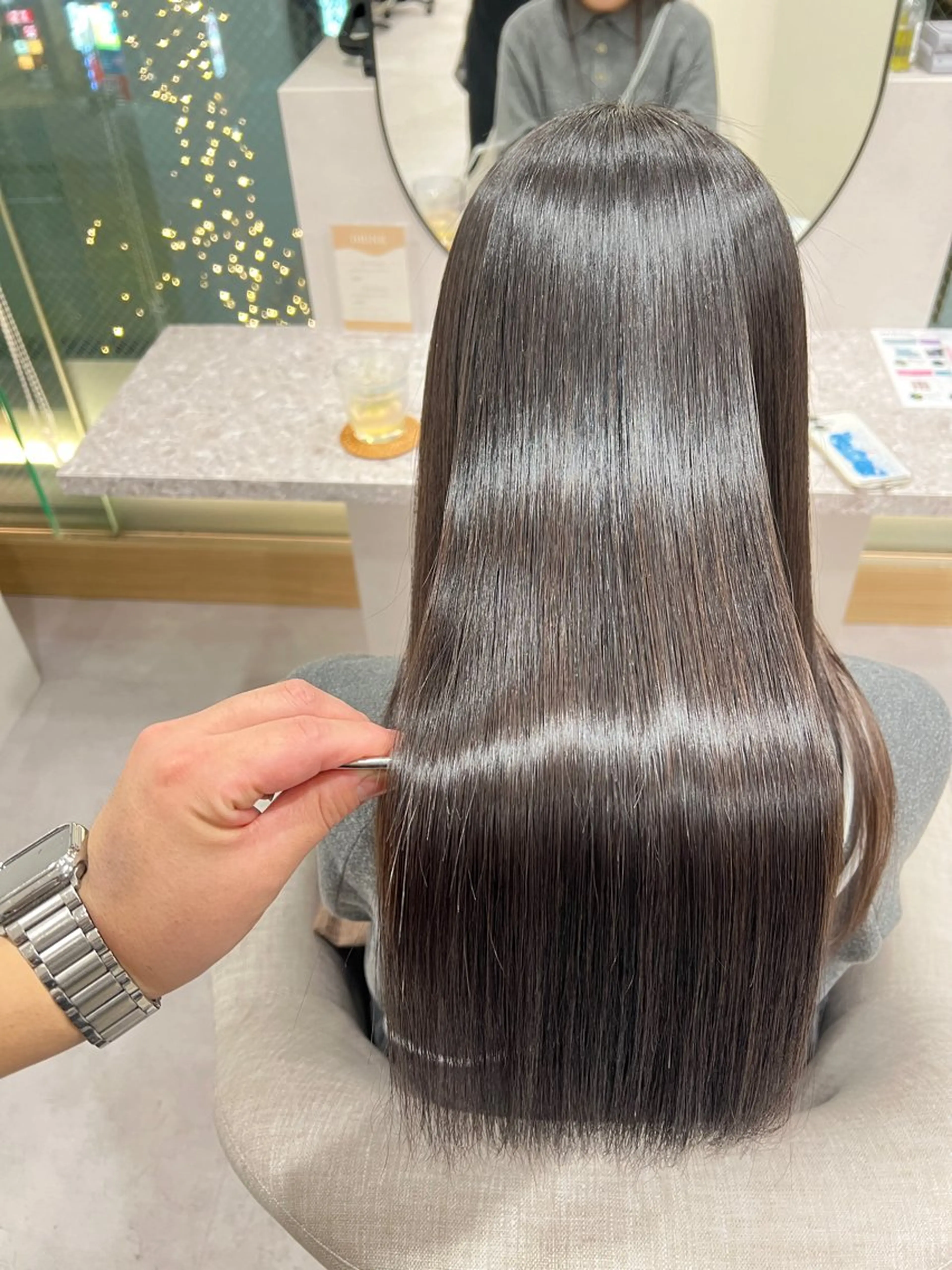 【最新☆髪質改善】カット+髪質改善縮毛矯正+トリートメントの写真