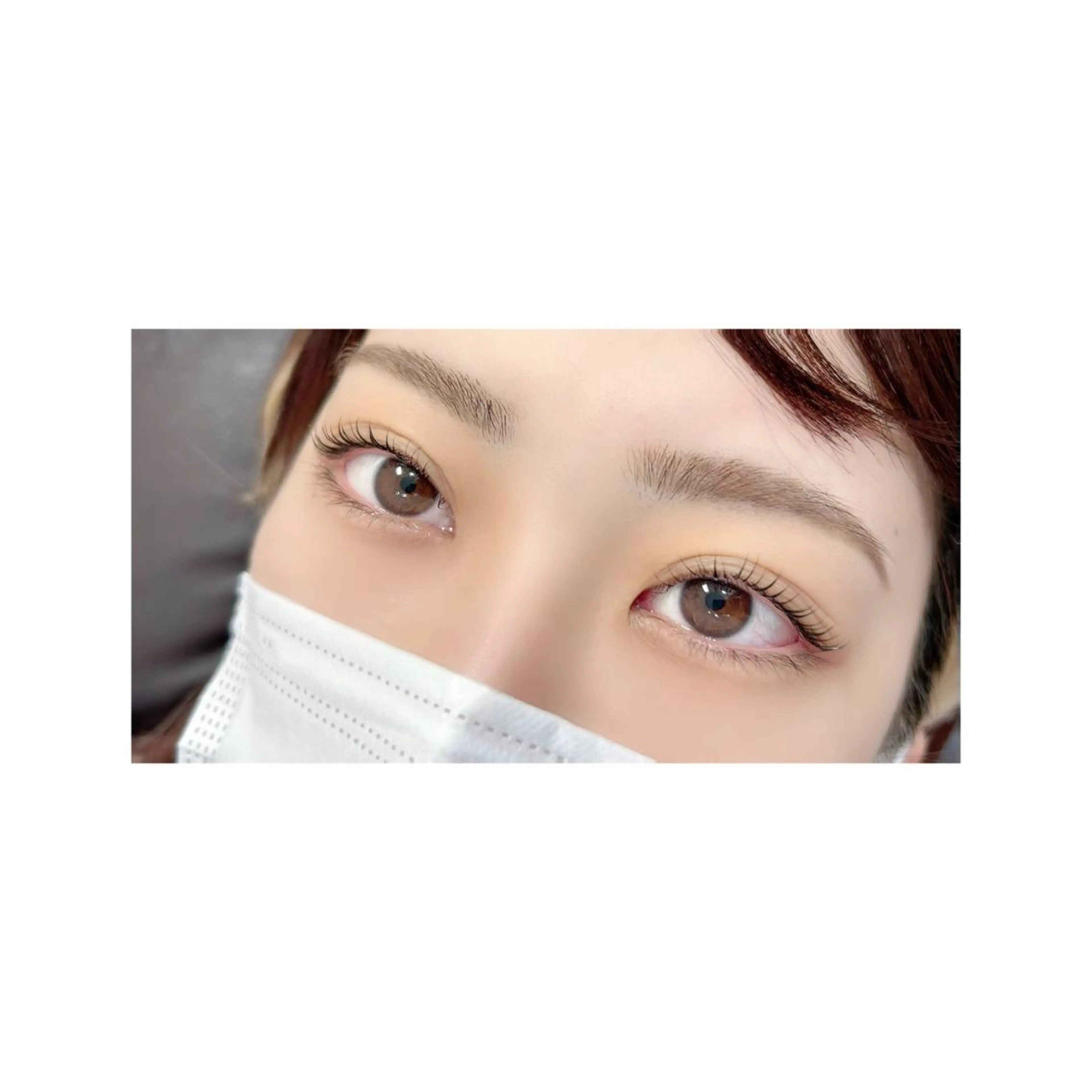 マツエク・マツパ ナチュラル eyesalon afterのマツエク・マツパデザイン