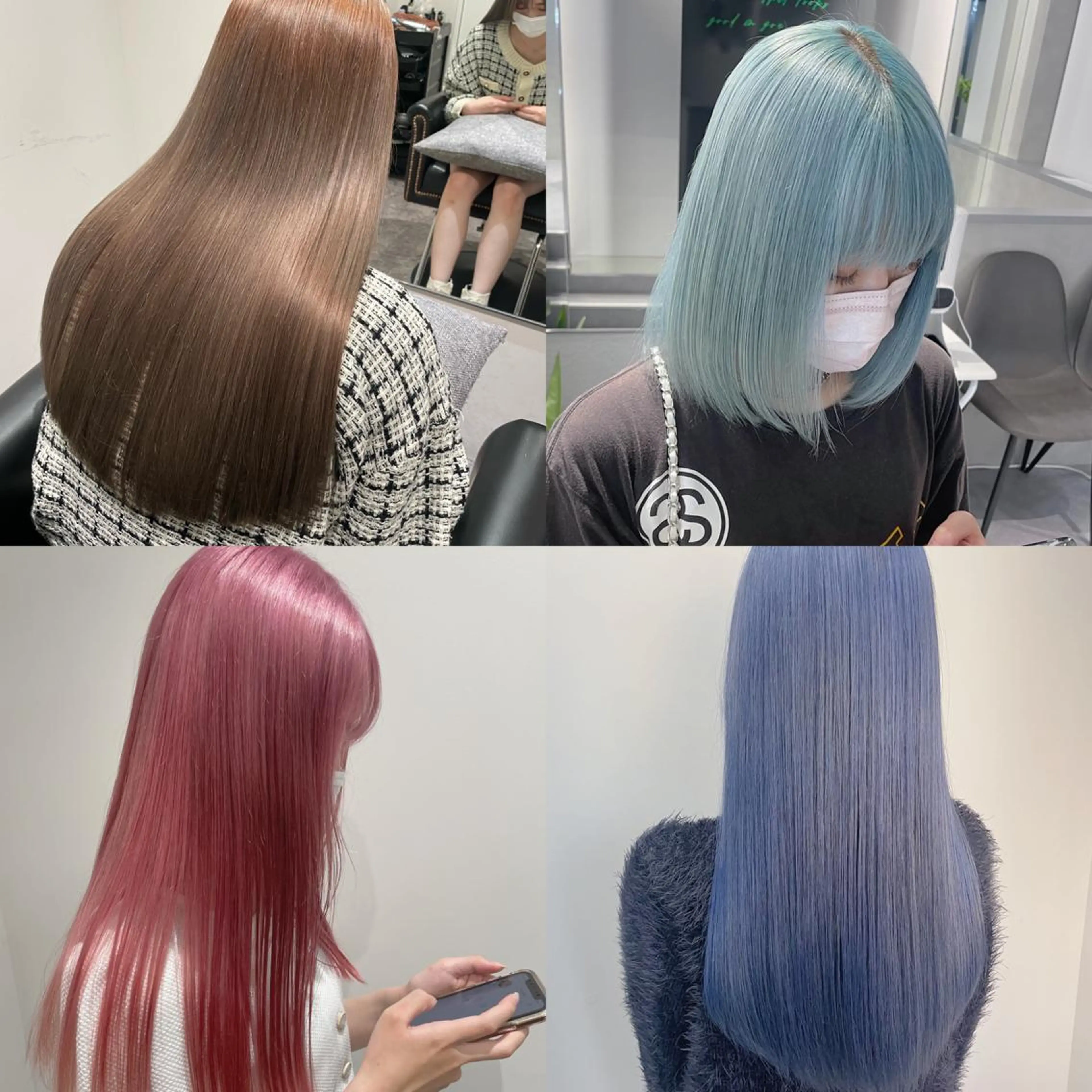 ロング カラー ikuma/ ミルクティーのヘアスタイル