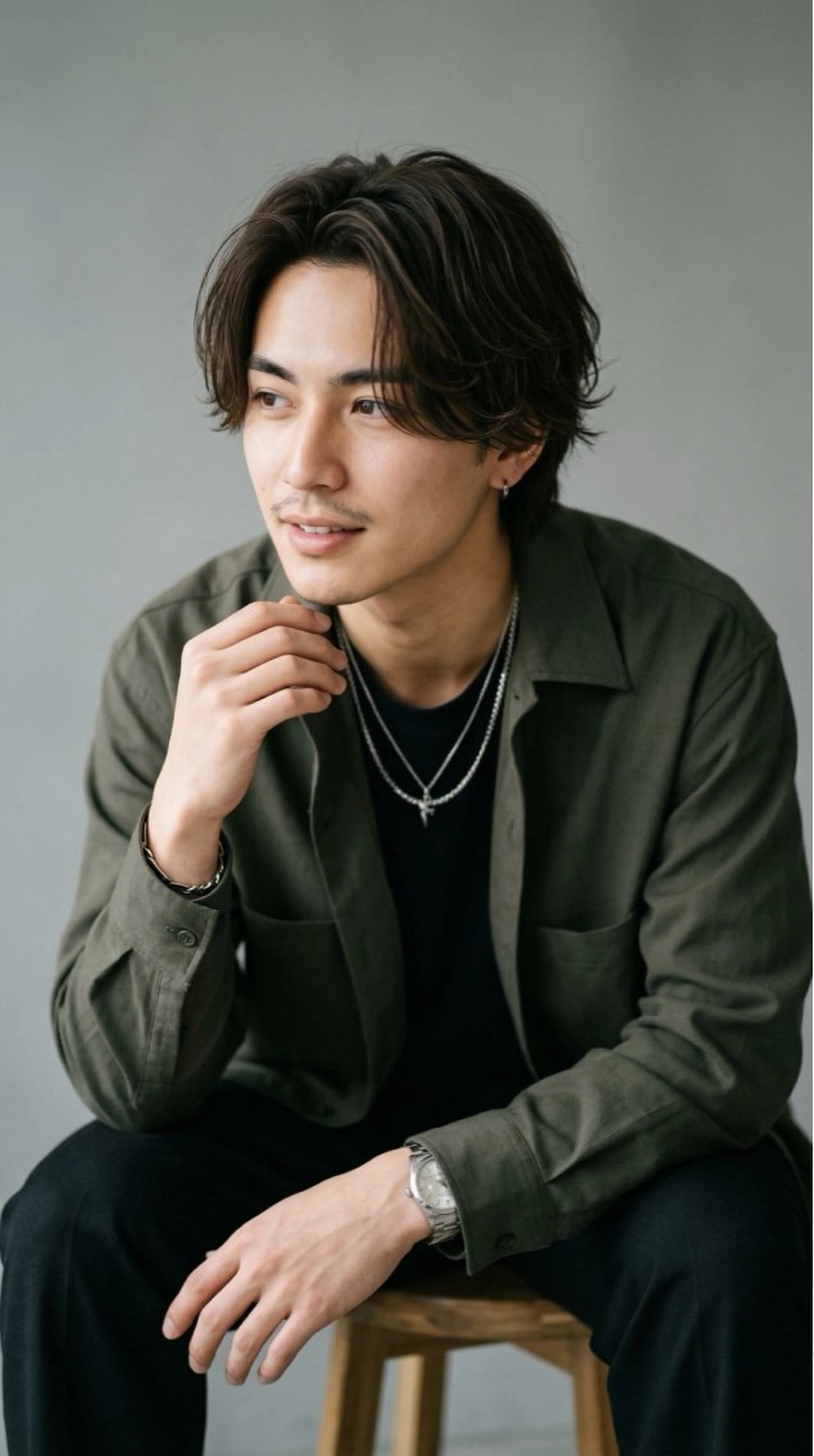 ショート パーマ メンズ センターパート メンズパーマ ニュアンスパーマ カット パーマ トリートメント 🔮メンズ縮毛矯正 メンズパーマ💎竹永のヘアスタイル