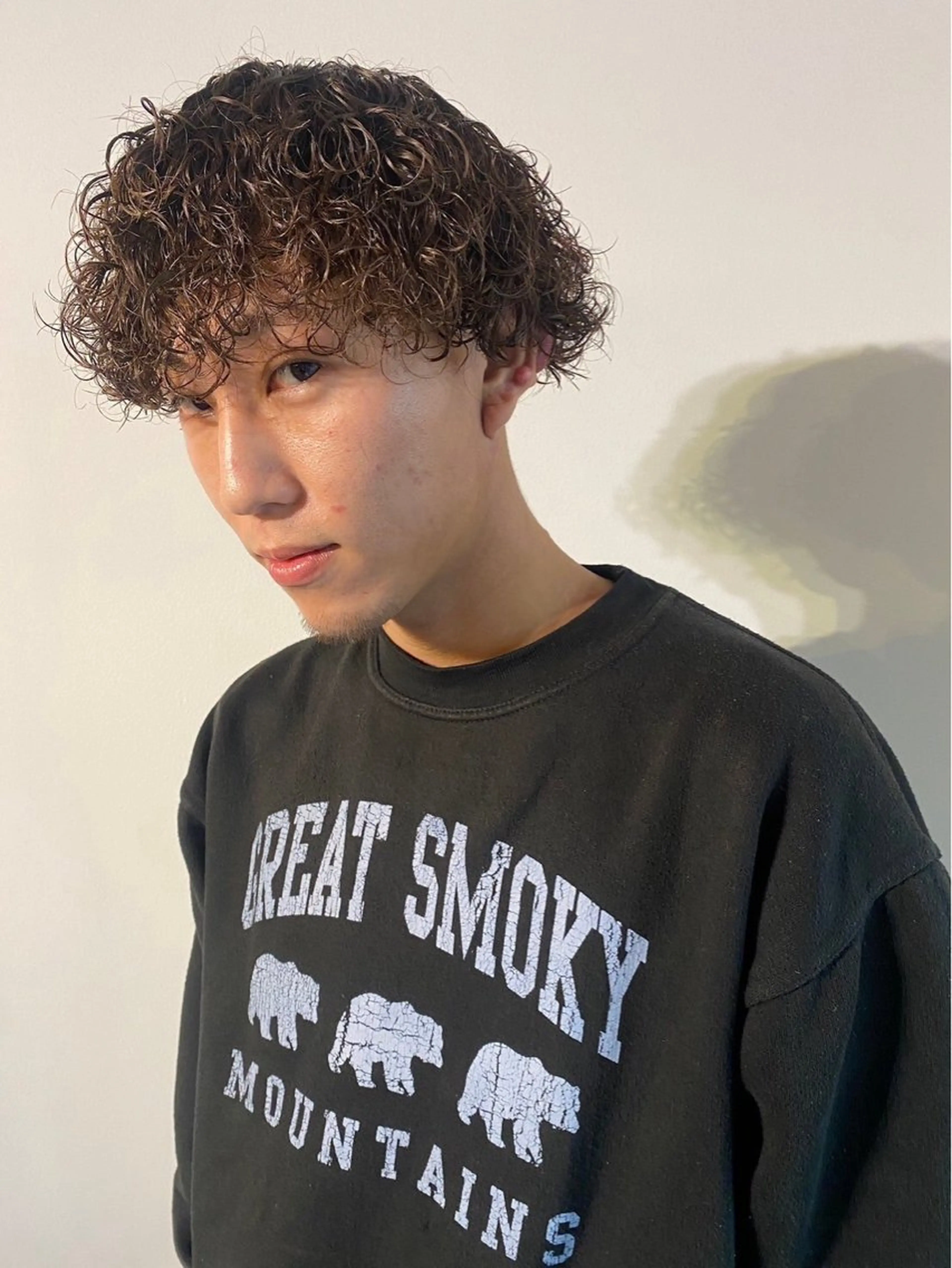 パーマ メンズ カット パーマ LOM/メンズサロン 狸小路7丁目のヘアスタイル