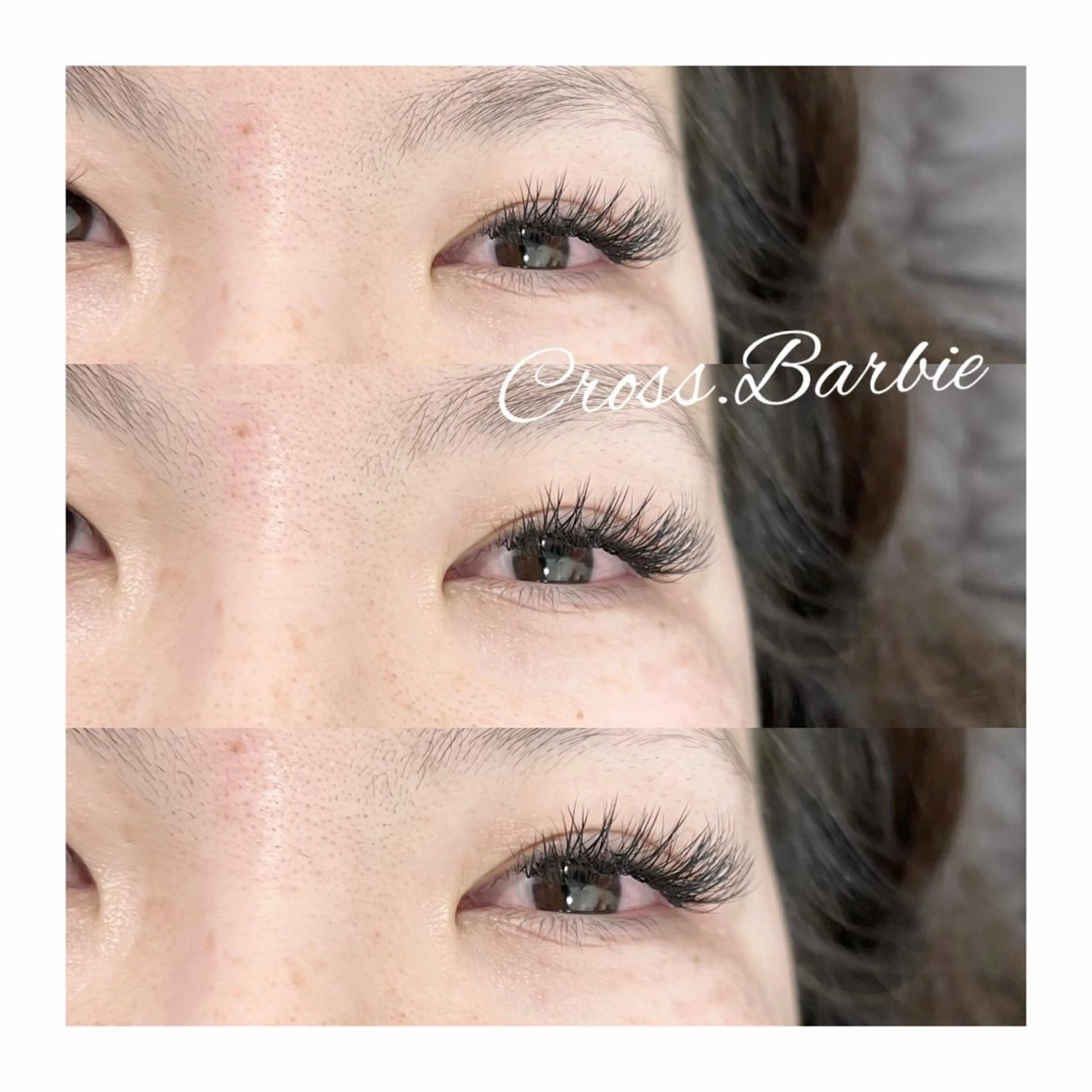 マツエク・マツパ バービーラッシュリフト BALANCE LASHのマツエク・マツパデザイン