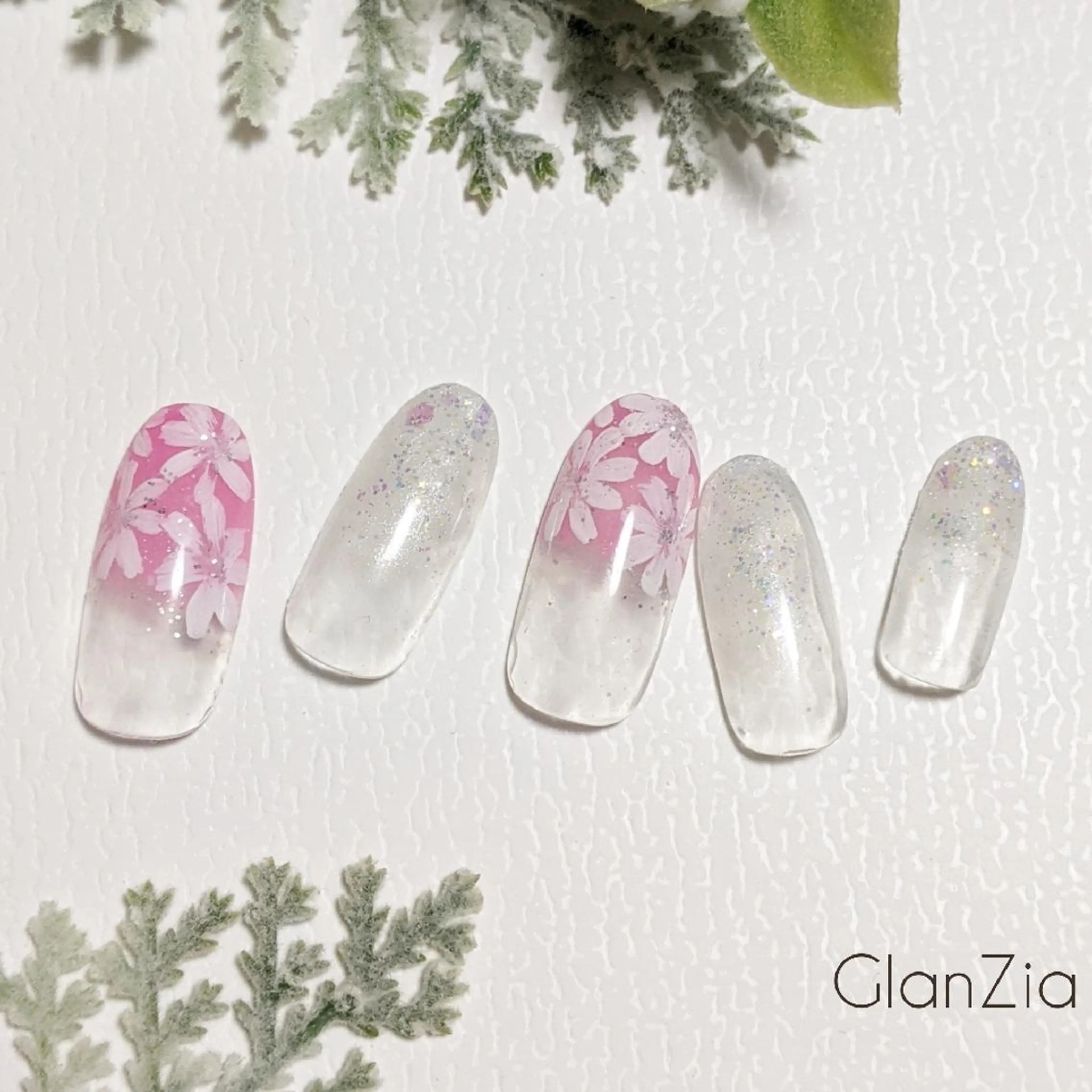 ネイル ハンドネイル 南流山 ネイルサロン グランツィア のネイルデザイン