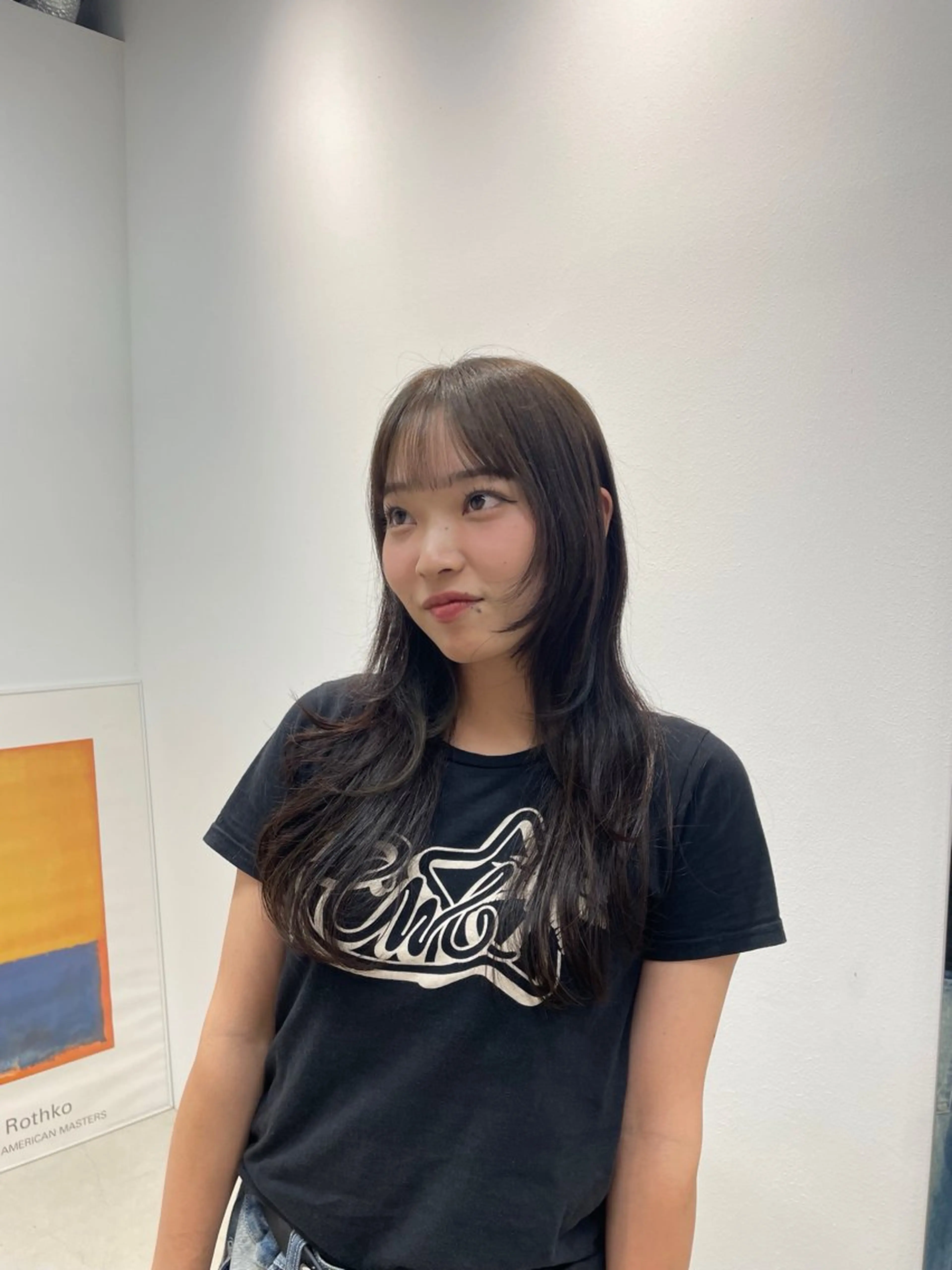 ロング H I ＮＡのヘアスタイル