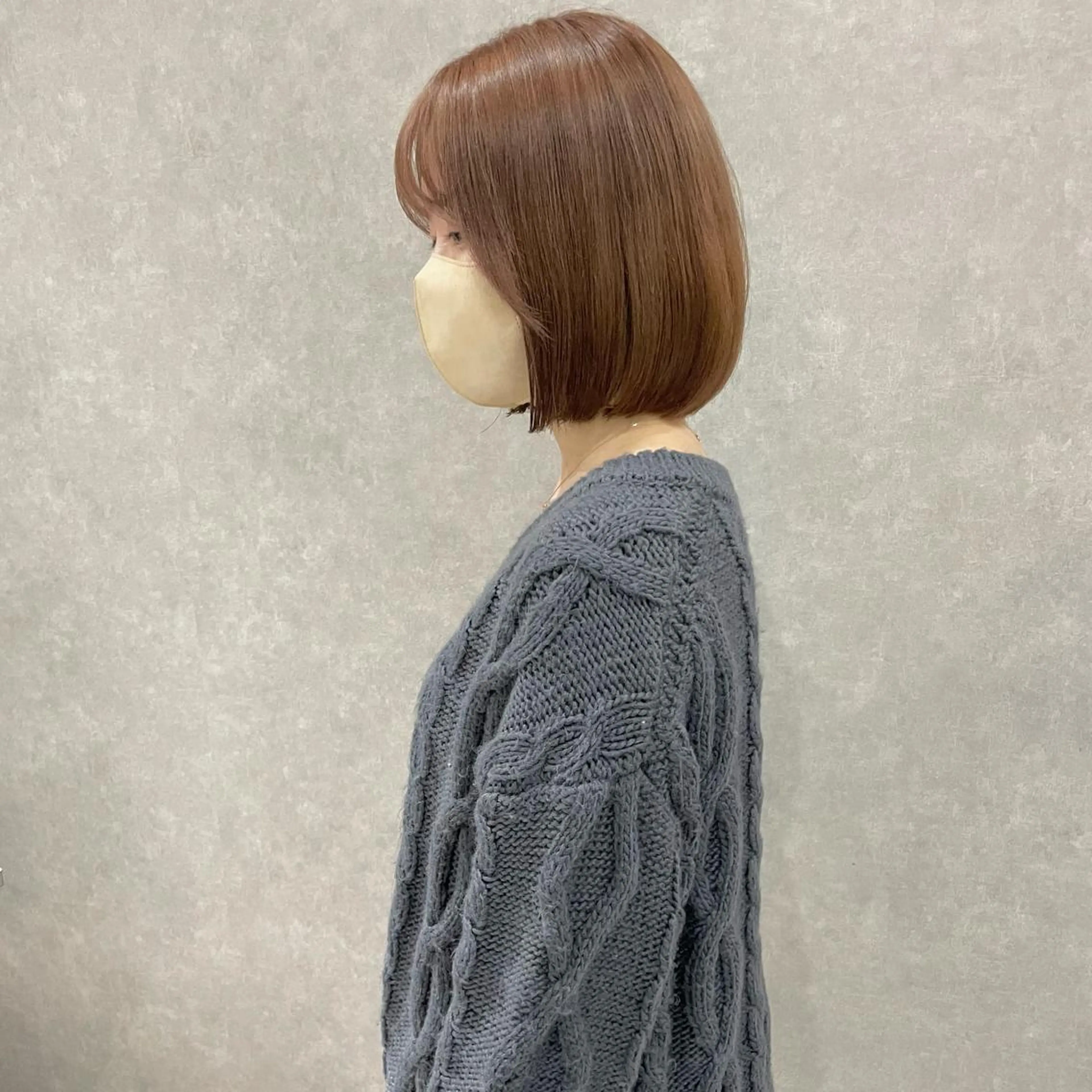 ミディアム カラー はちすか るかのヘアスタイル