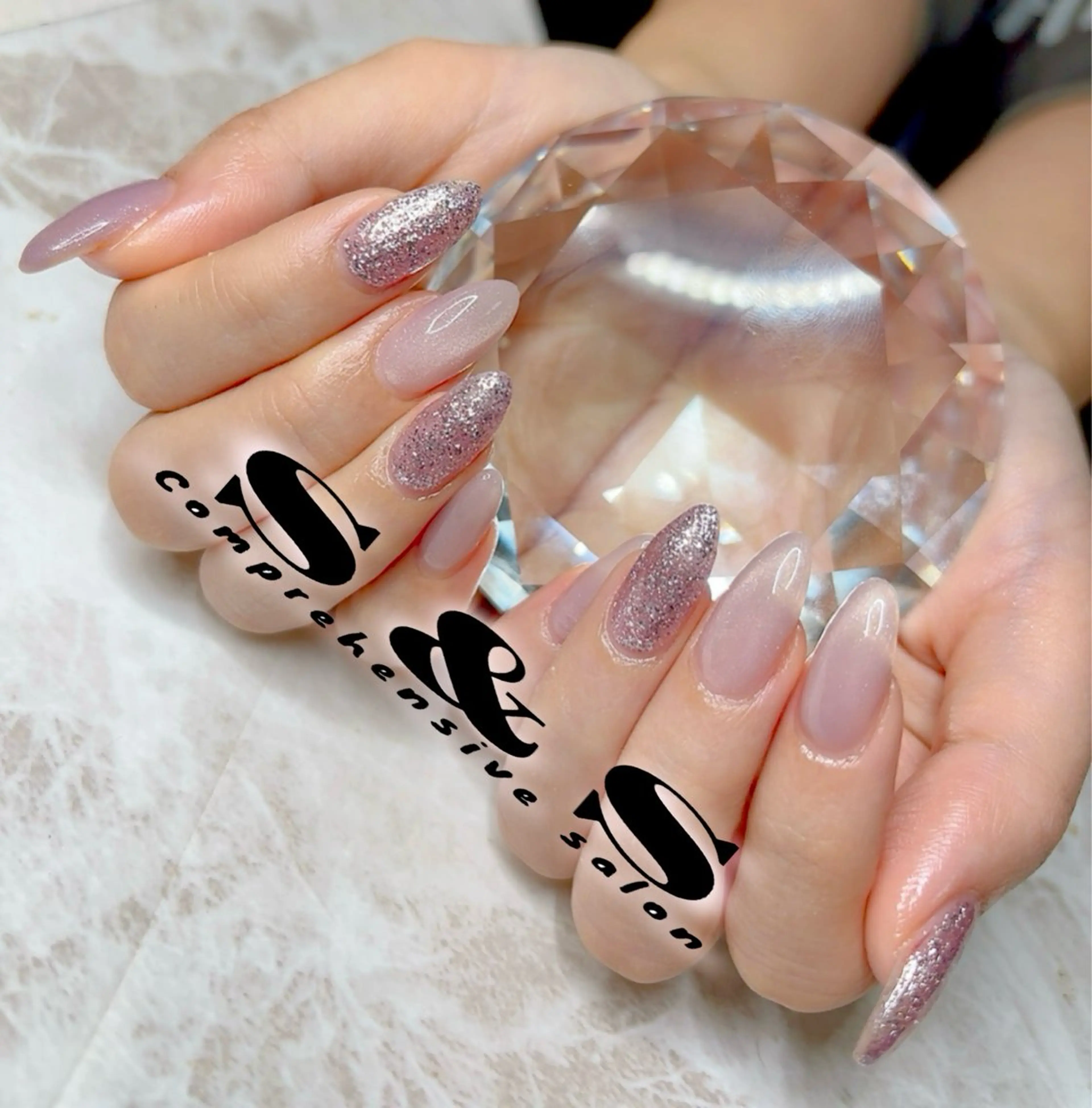 ネイル 長さ出し メンズネイル 持ち込み S&S 村田小百合のネイルデザイン