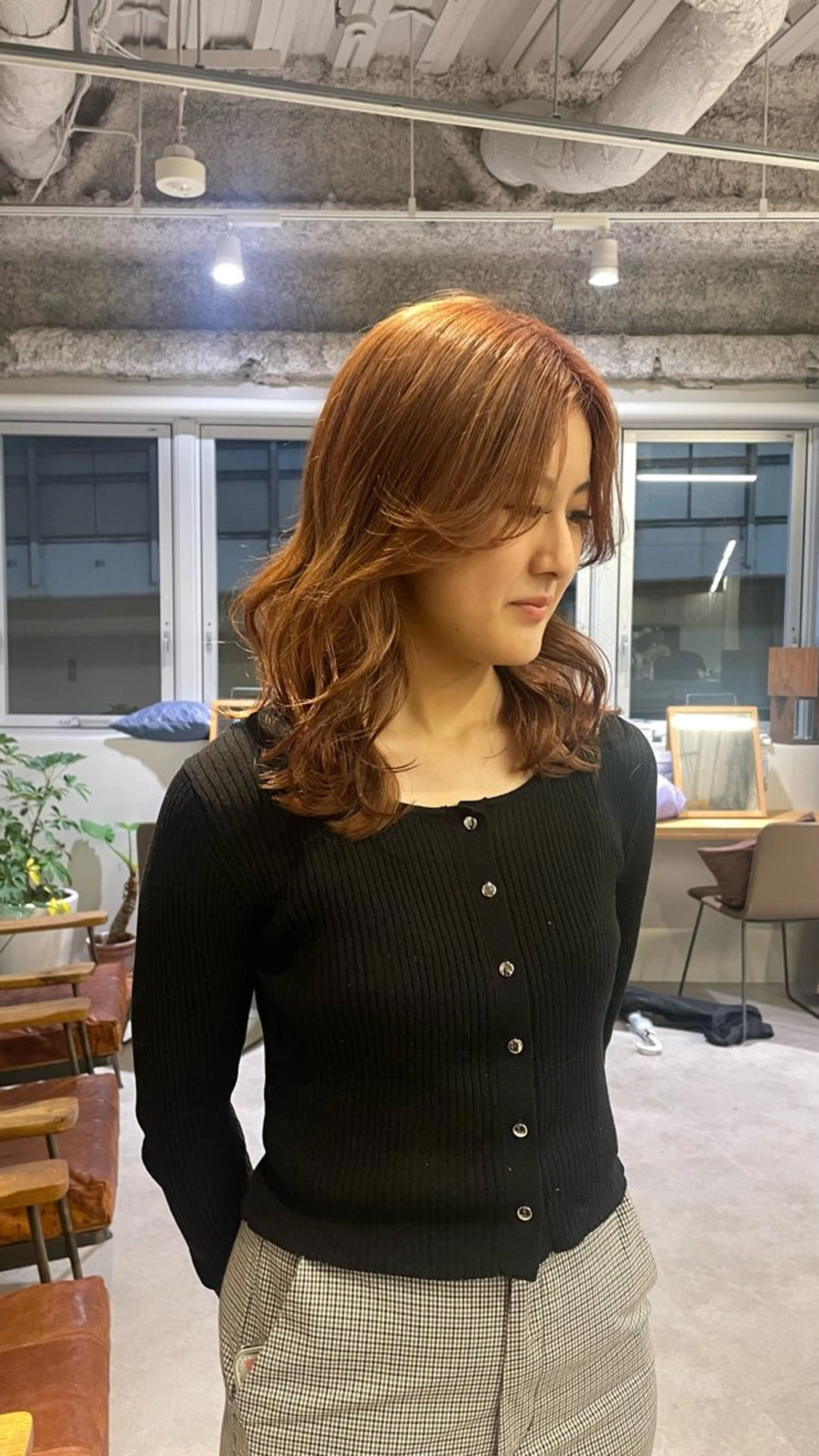 ミディアム 天王寺美容室/ アヤカのヘアスタイル