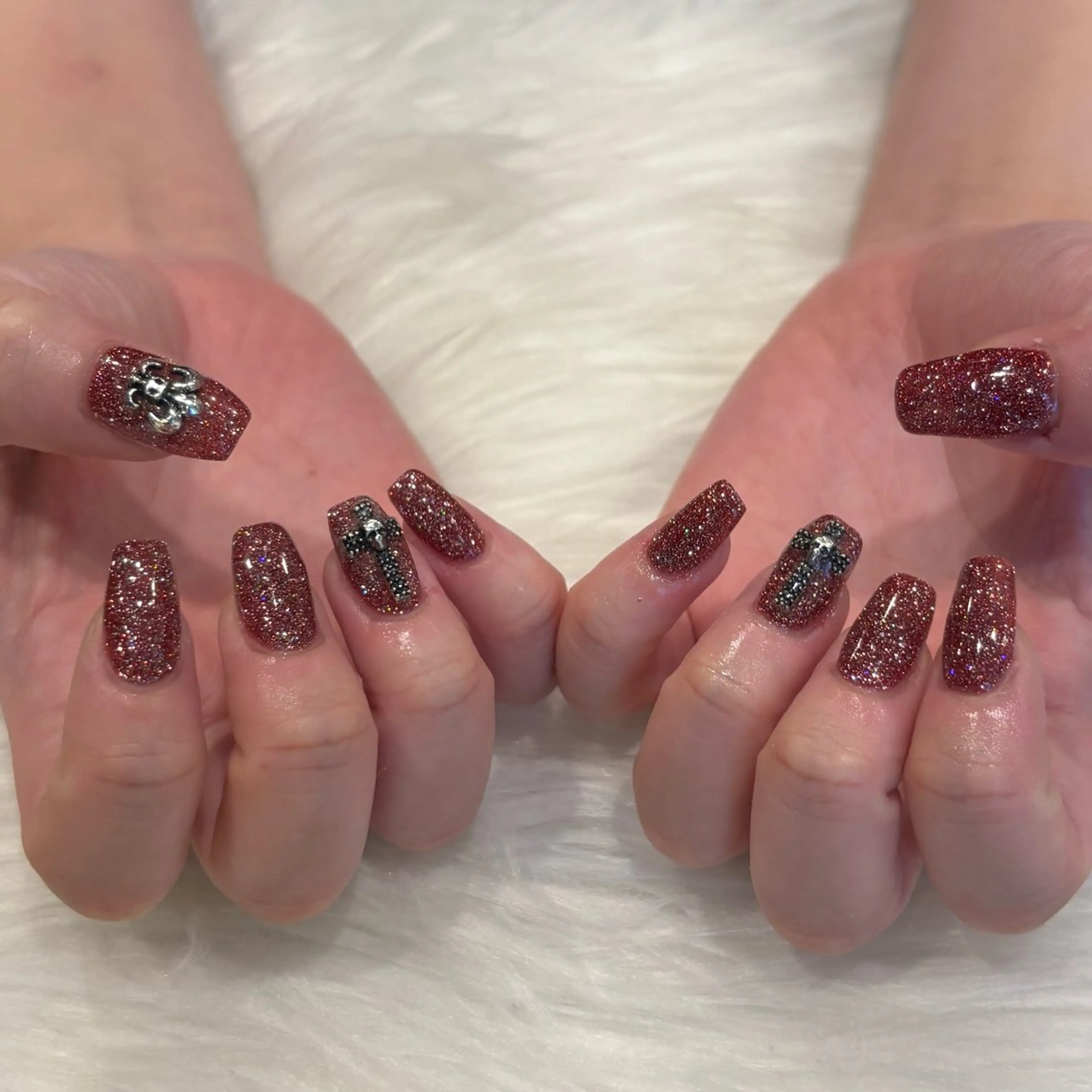 ネイル ロングネイル ショートネイル ハンドネイル Nobody_ Reikaのネイルデザイン