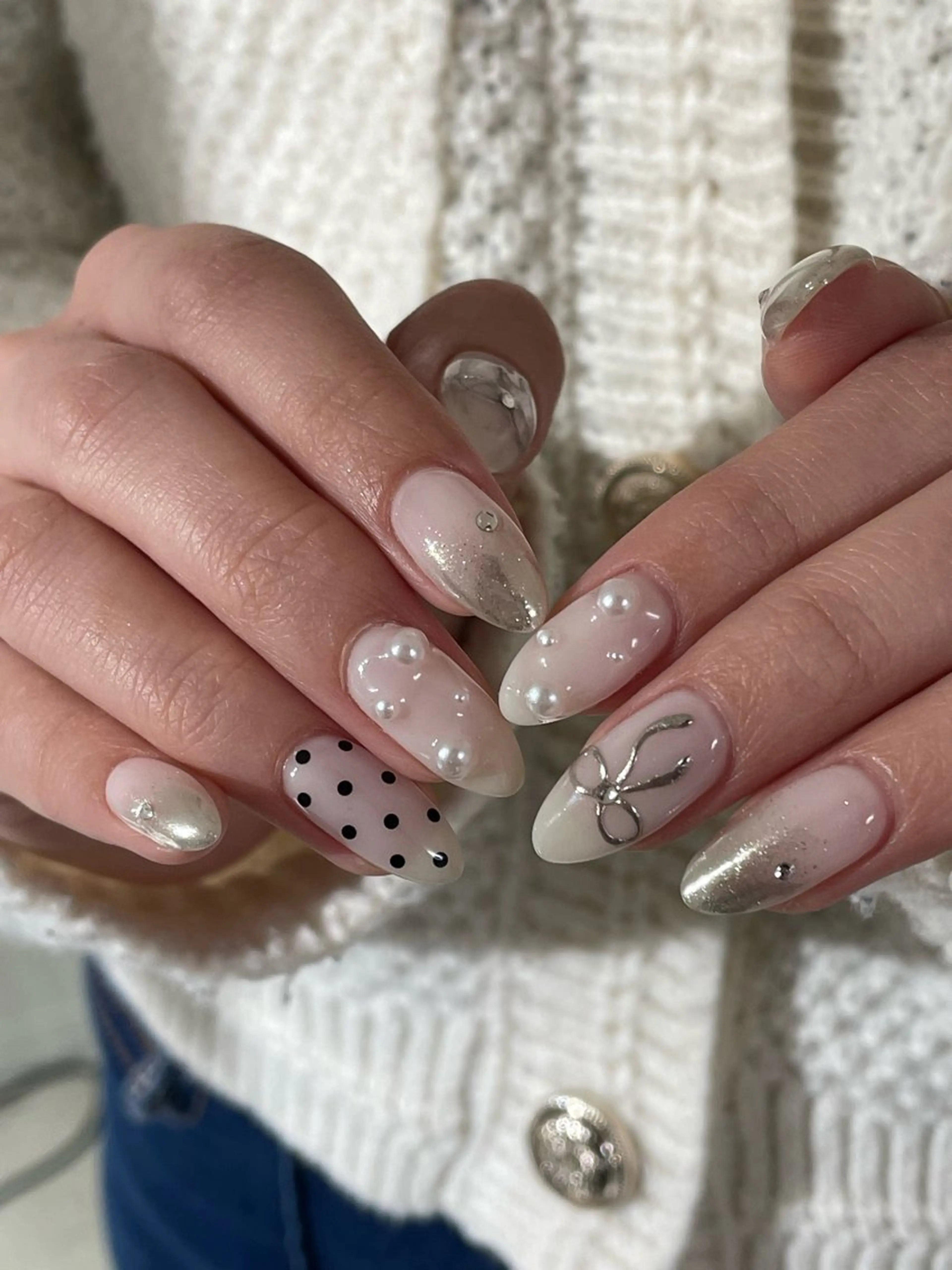 ネイル ハンドネイル emu nail Rukaのネイルデザイン