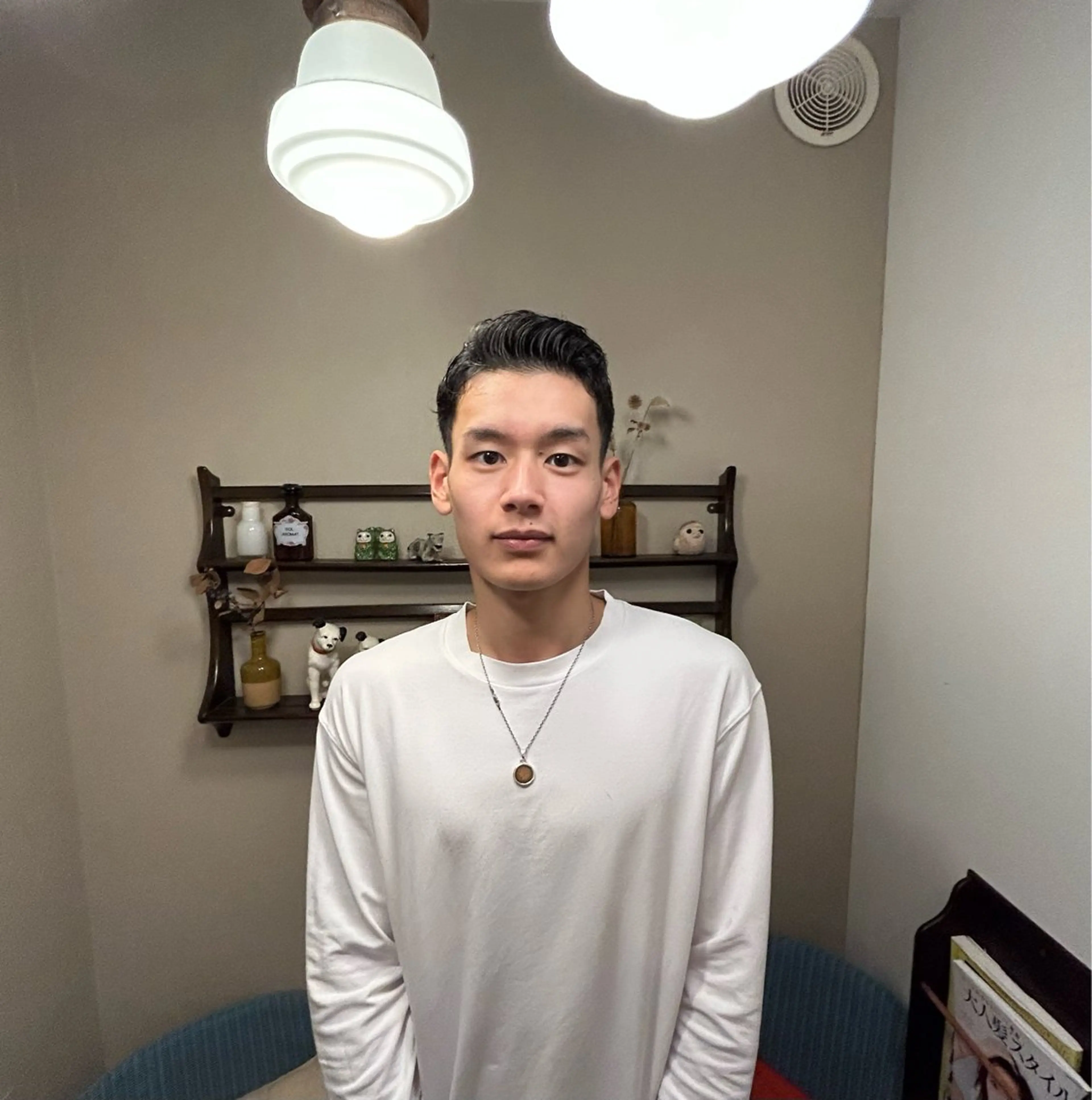 ショート メンズ ショートヘア Masaki ブリーチカラーのヘアスタイル