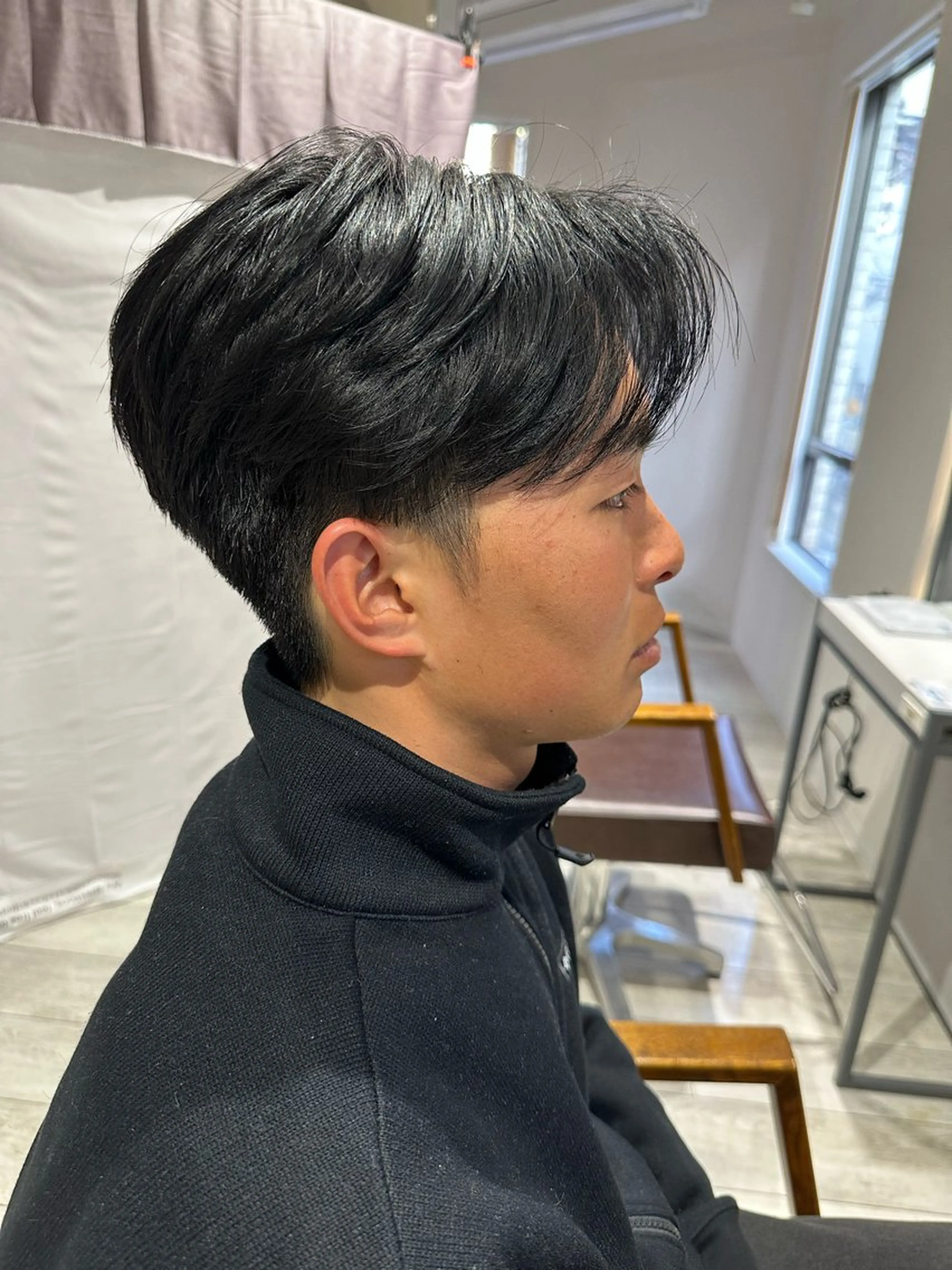 メンズ センターパート メンズ特化美容師/ 廣瀬勇斗のヘアスタイル