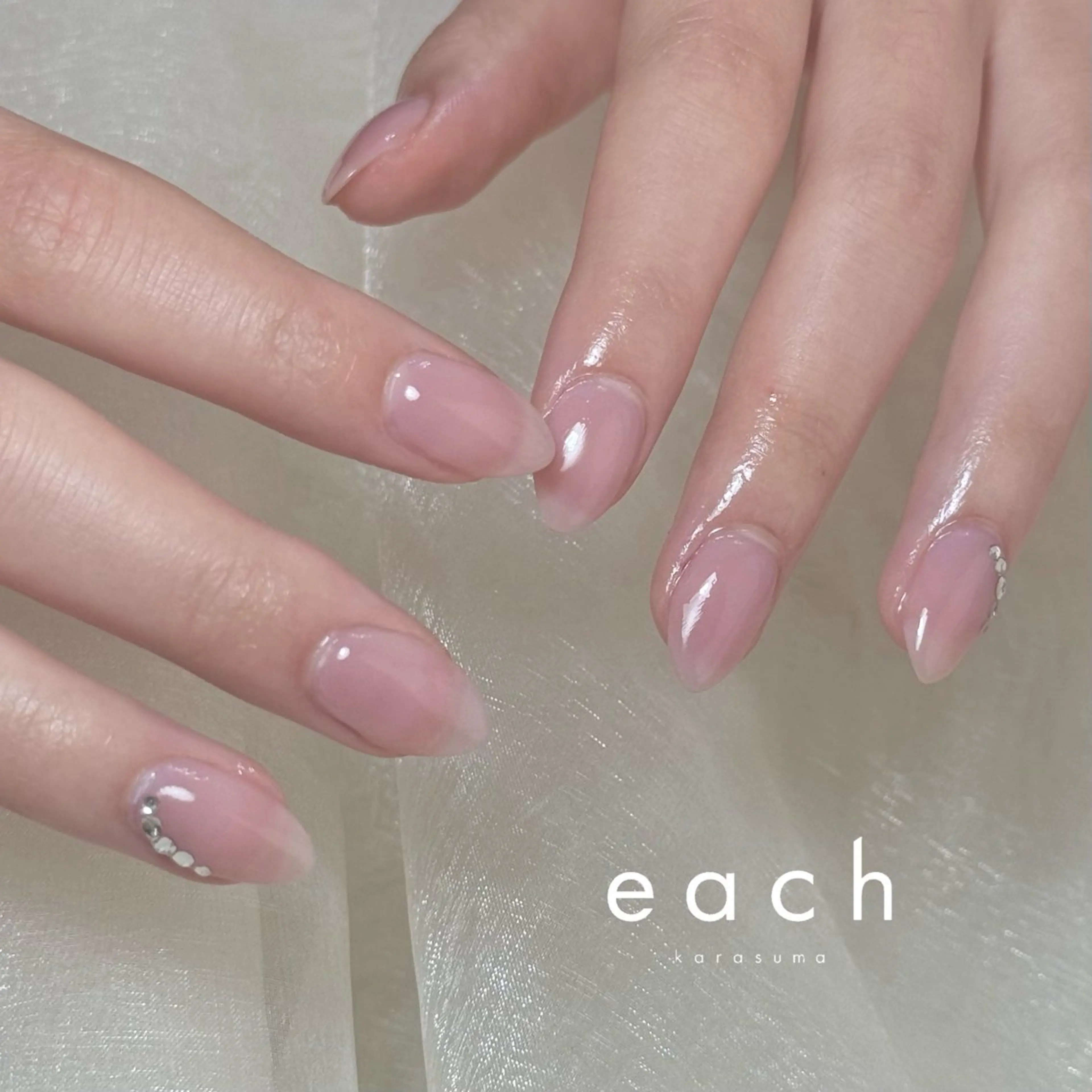 ネイル ハンドネイル each sakuraのネイルデザイン