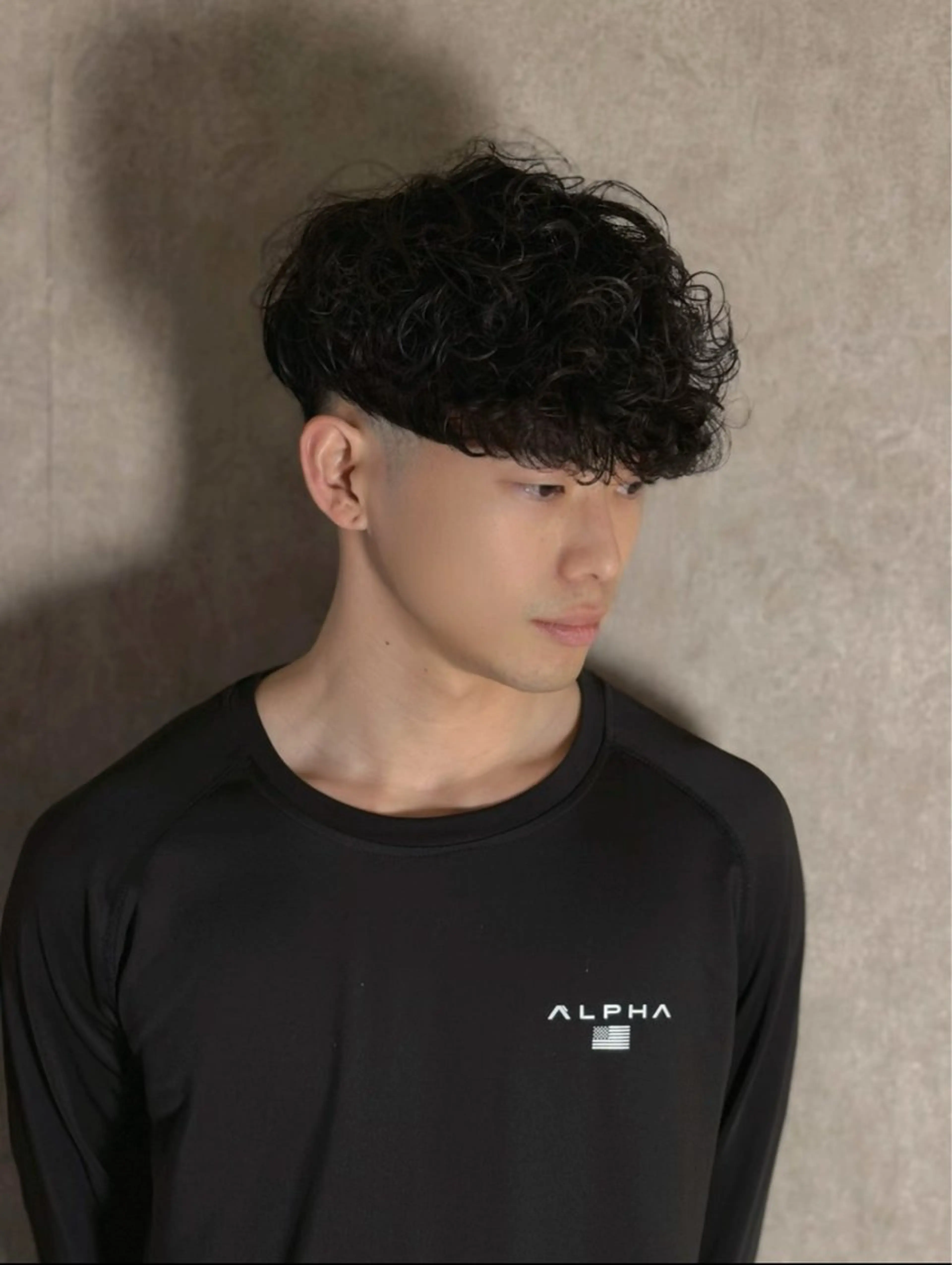 メンズ スペインカール カット パーマ men's salon SOL所属・TAIYO帯広/ メンズパーマ/波巻きのヘアスタイル