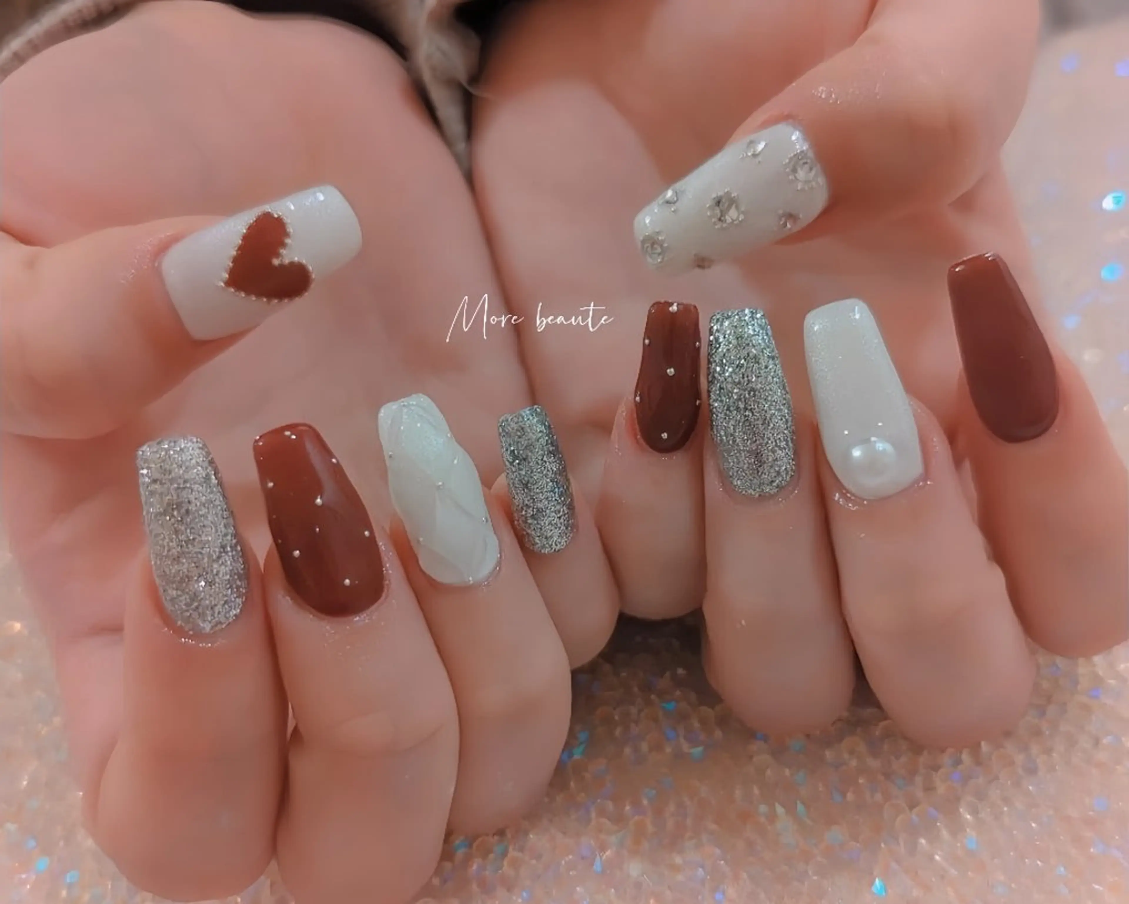 ネイル ハンドネイル I LOVE ME  NAIL.｡.:*♡のネイルデザイン