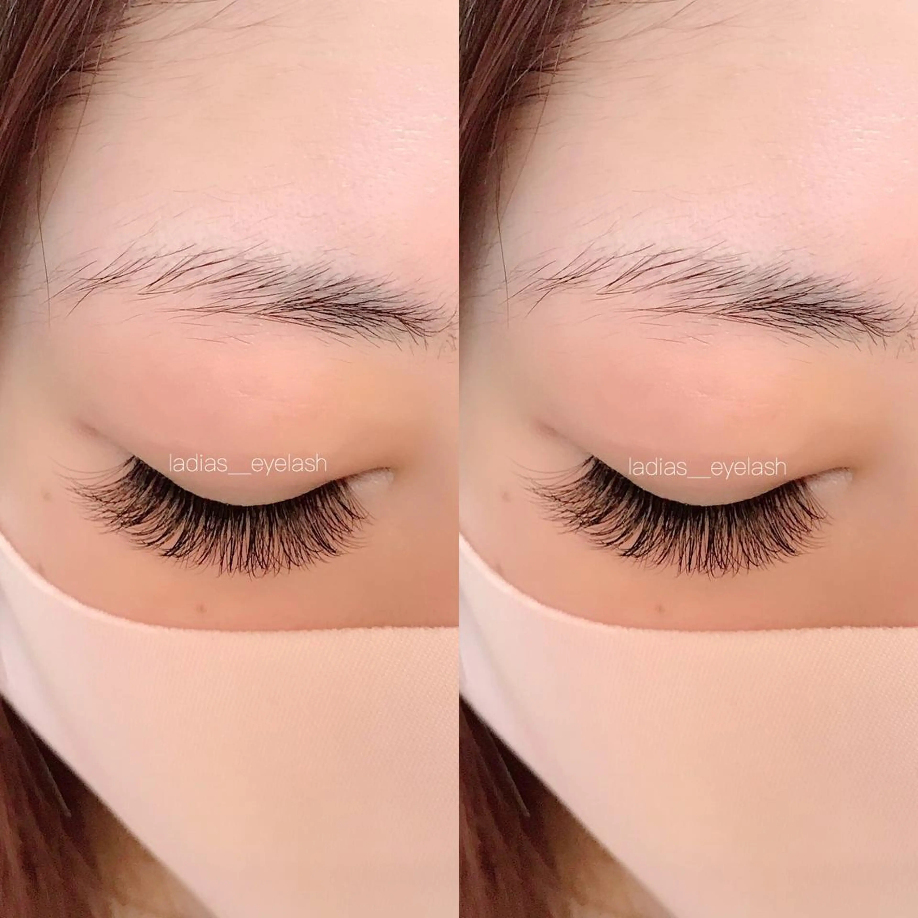 【他店オフ無料】mix lash 160 (single:volume＝𝟙:𝟙)の写真