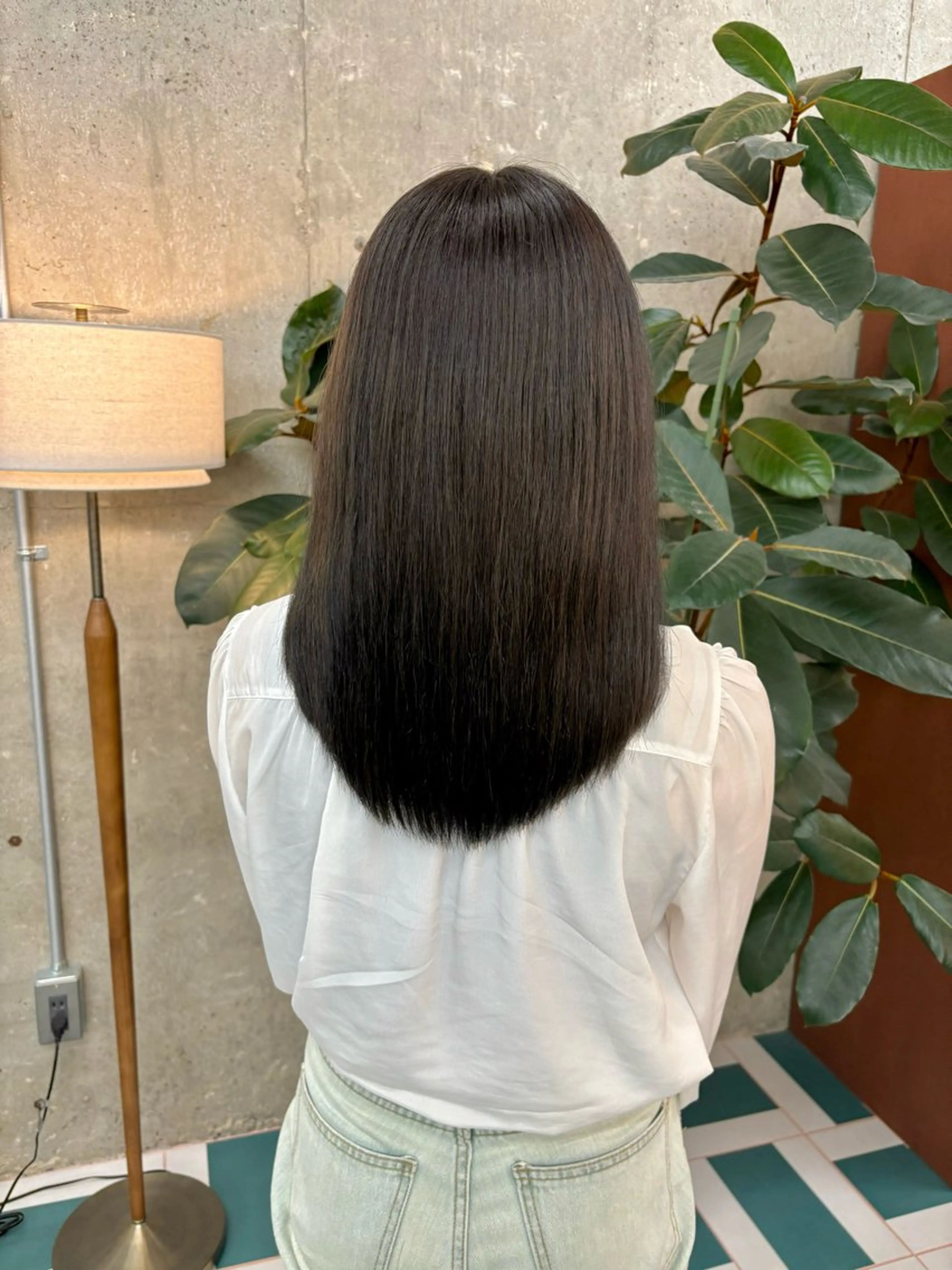 セミロング AYAKA/名古屋/ 栄/ボブ/透明カラーのヘアスタイル