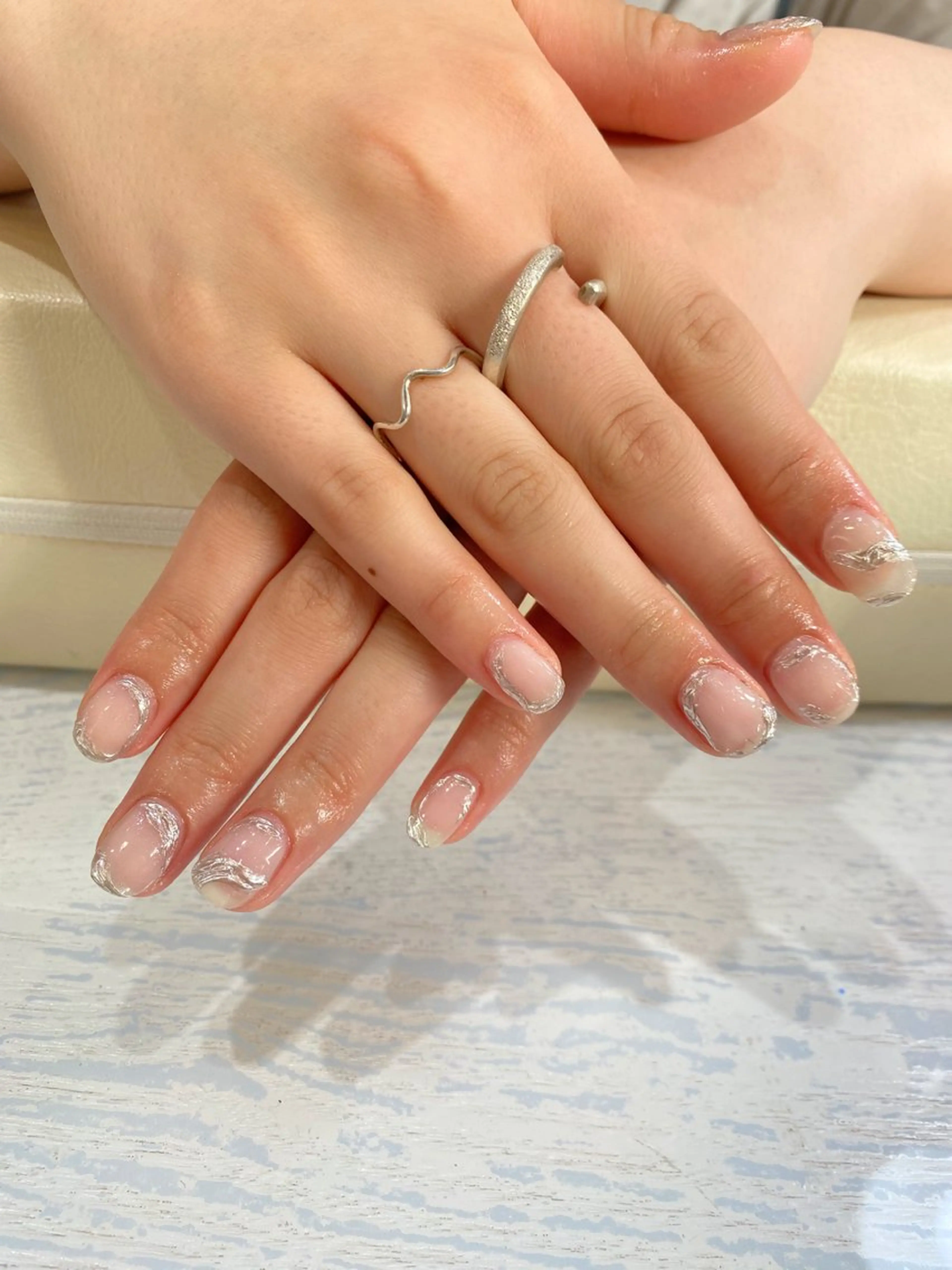 ネイル 持ち込み Nest 岩崎のネイルデザイン