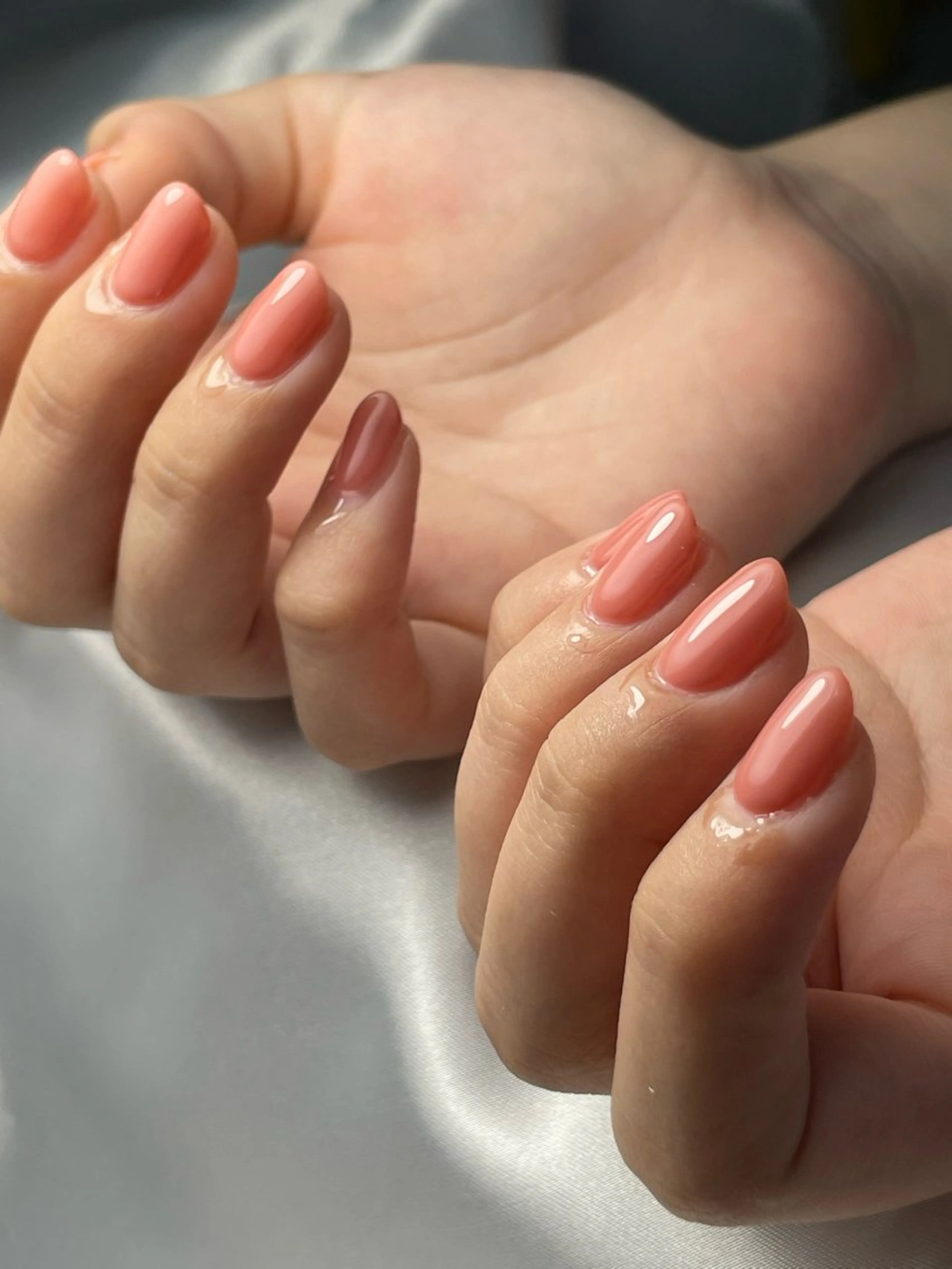 ネイル ピンク ハンドネイル Chong Sarangのネイルデザイン