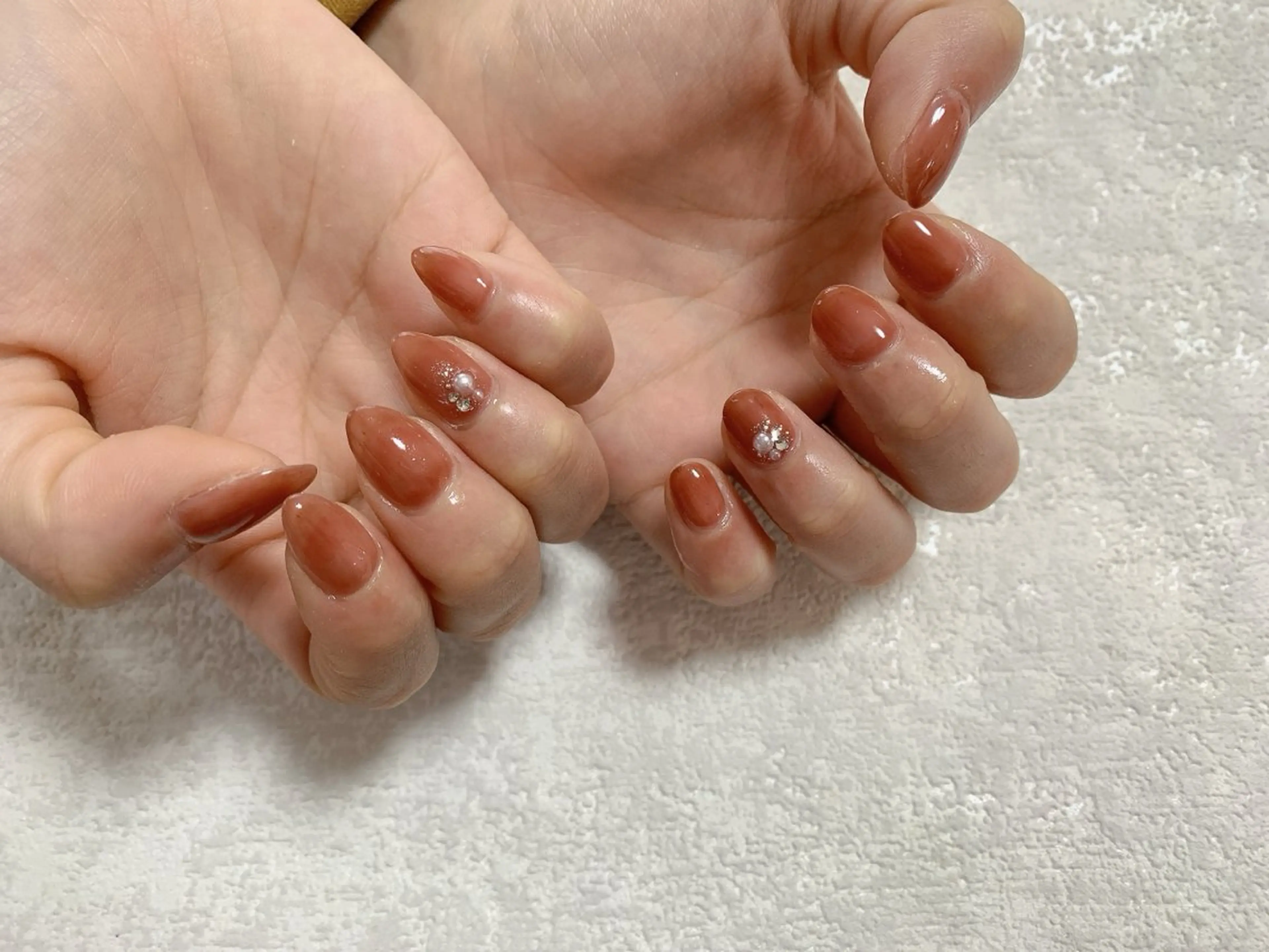 ネイル ジェルネイル 韓国ネイル メンズネイル オフィスネイル ワンカラーネイル kiki nail たまプラーザのネイルデザイン