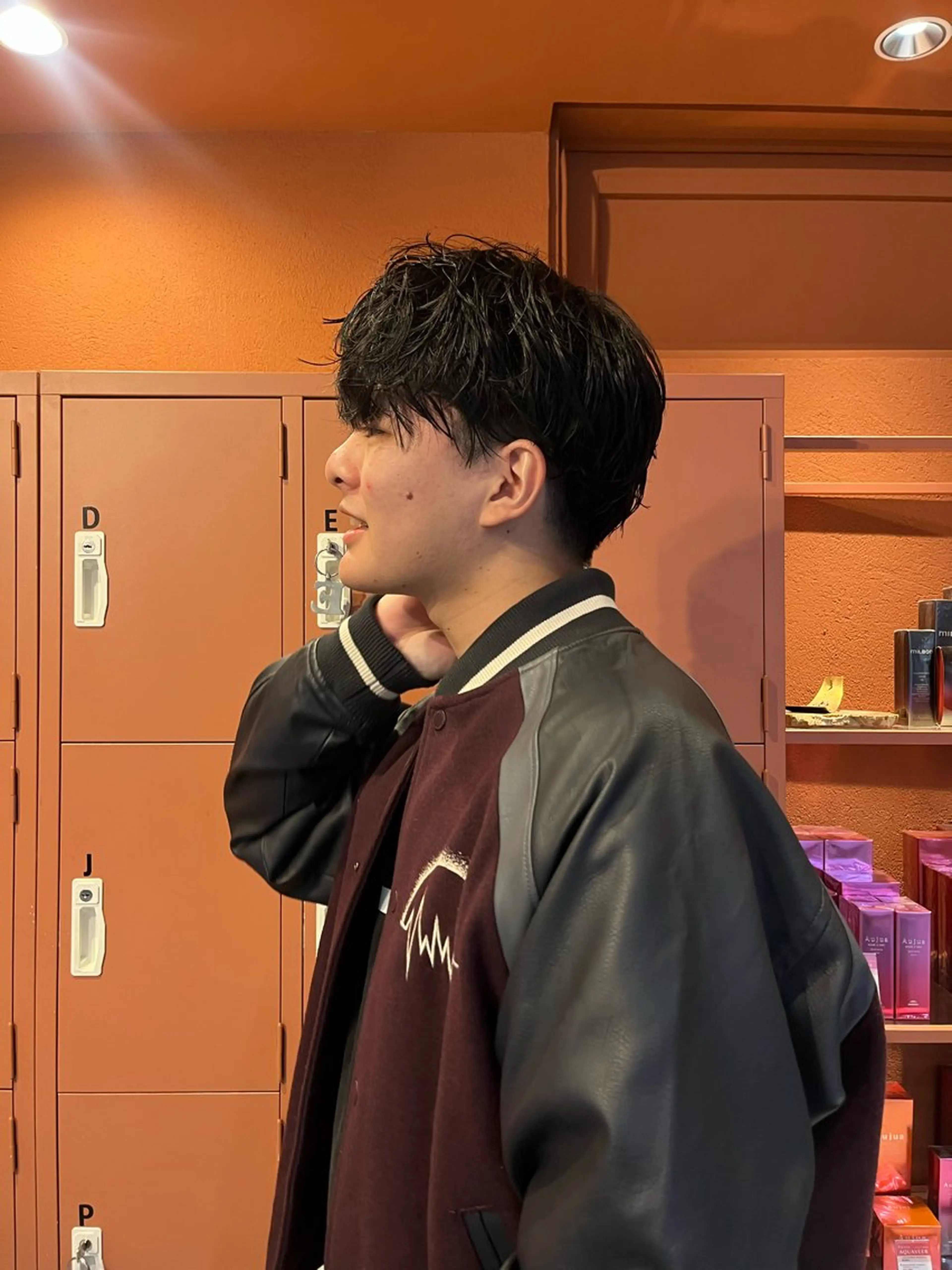 【 新規 】メンズカット+パーマ+眉カットの写真