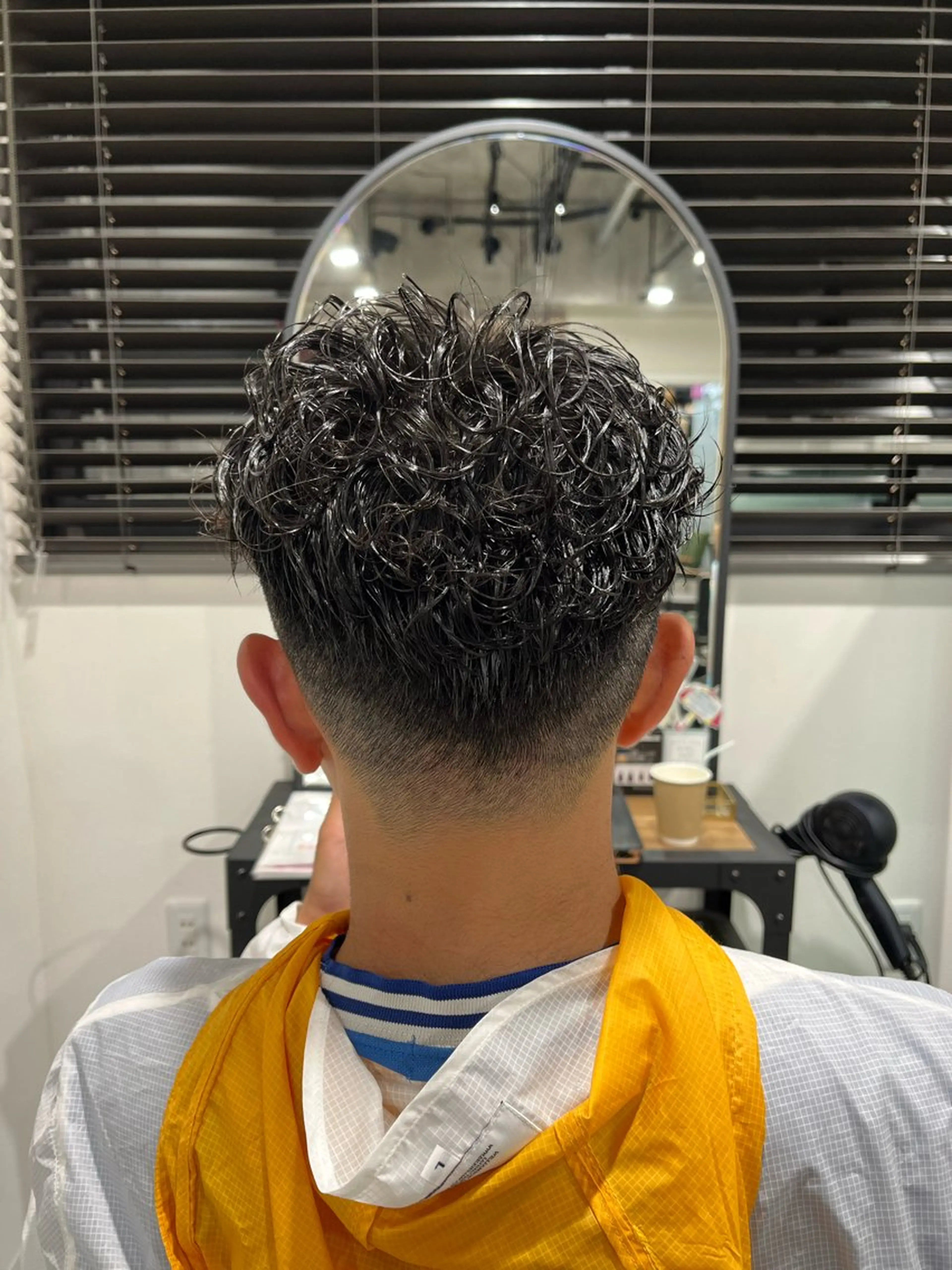 パーマ メンズ メンズパーマ レイヤー/透明感/髪 質改善/メンズ/佐藤のヘアスタイル