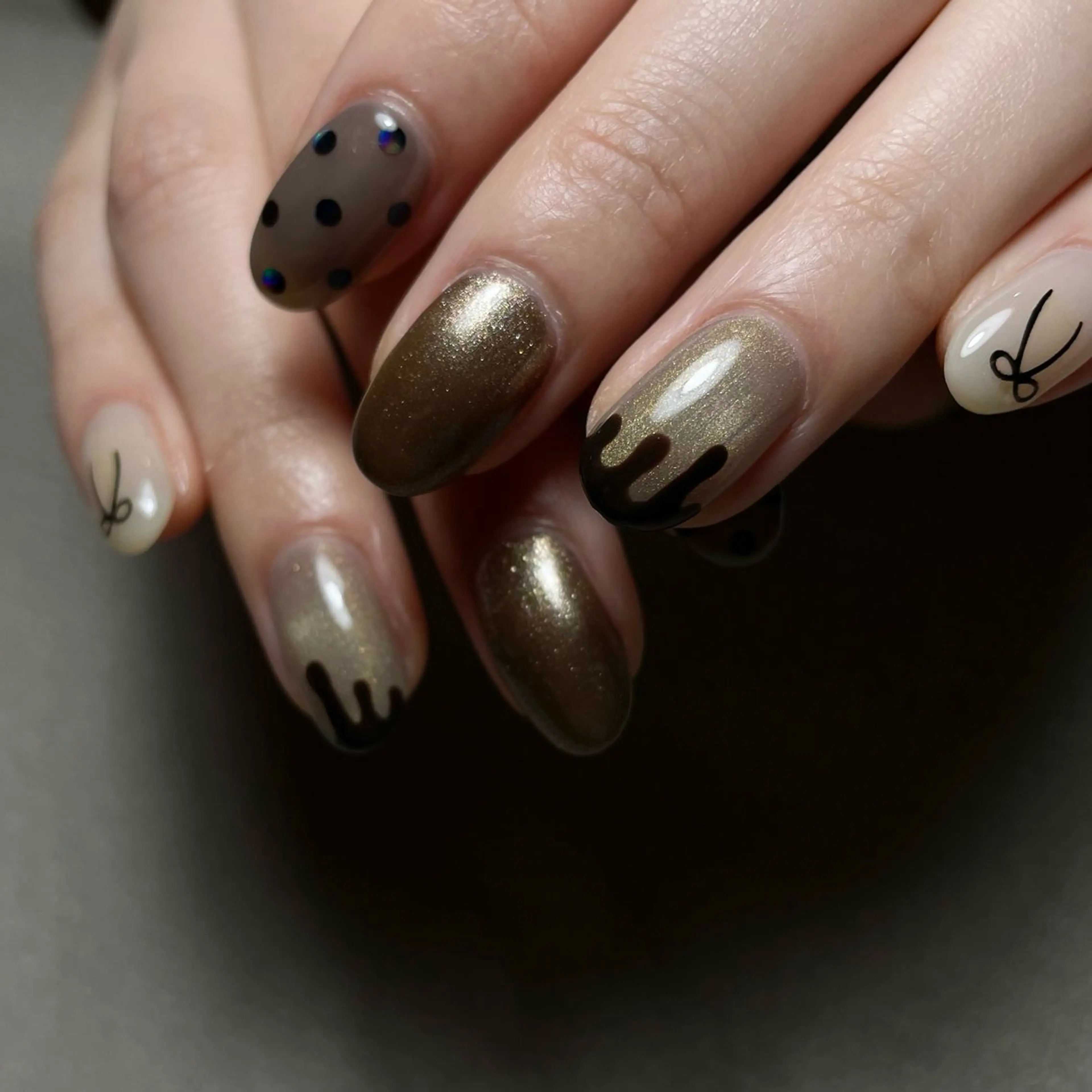 ネイル ハンドネイル 金村 遥奈のネイルデザイン