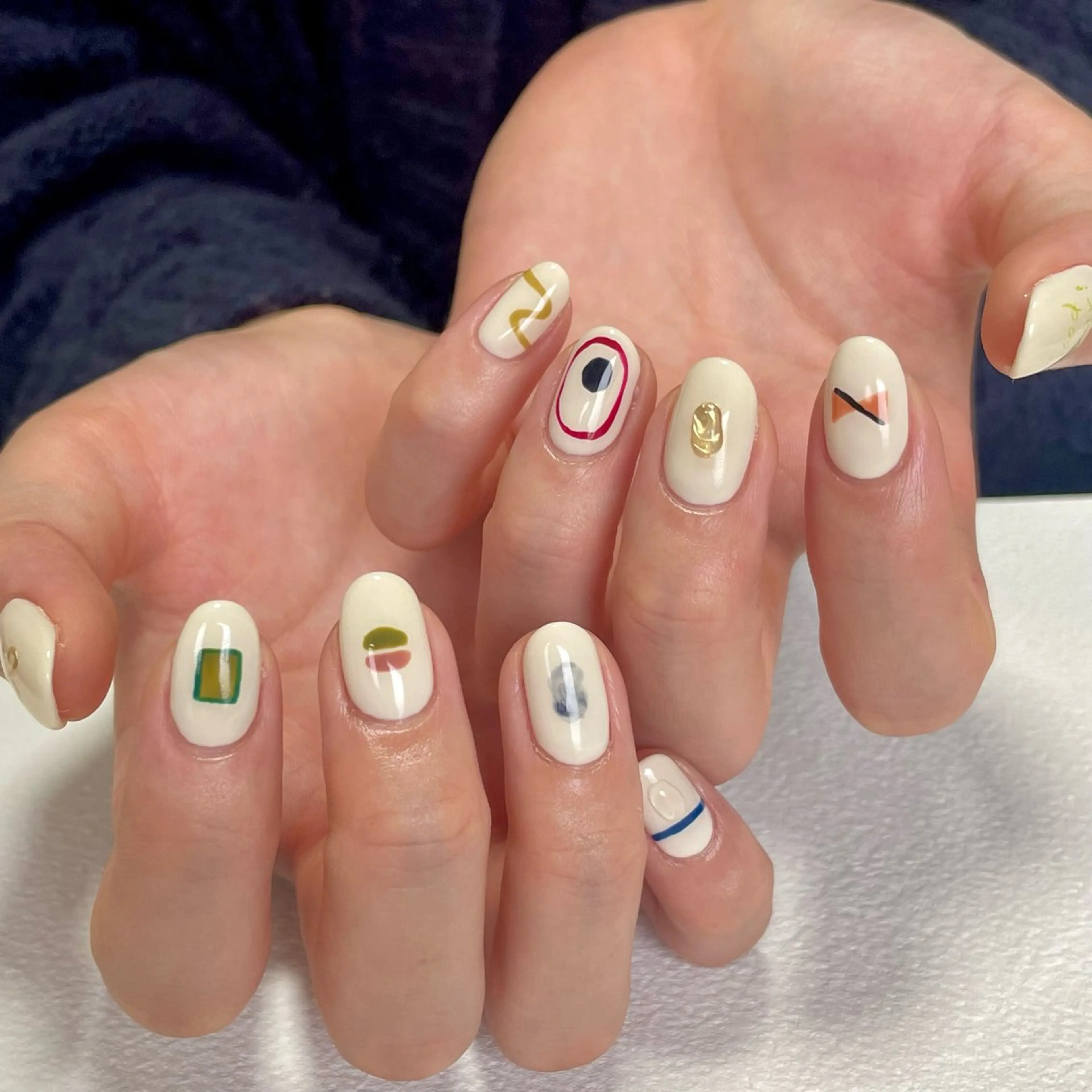 ネイル アートネイル ジェルネイル 韓国ネイル 持ち込み ニュアンスネイル ハンドネイル norme_ akiのネイルデザイン