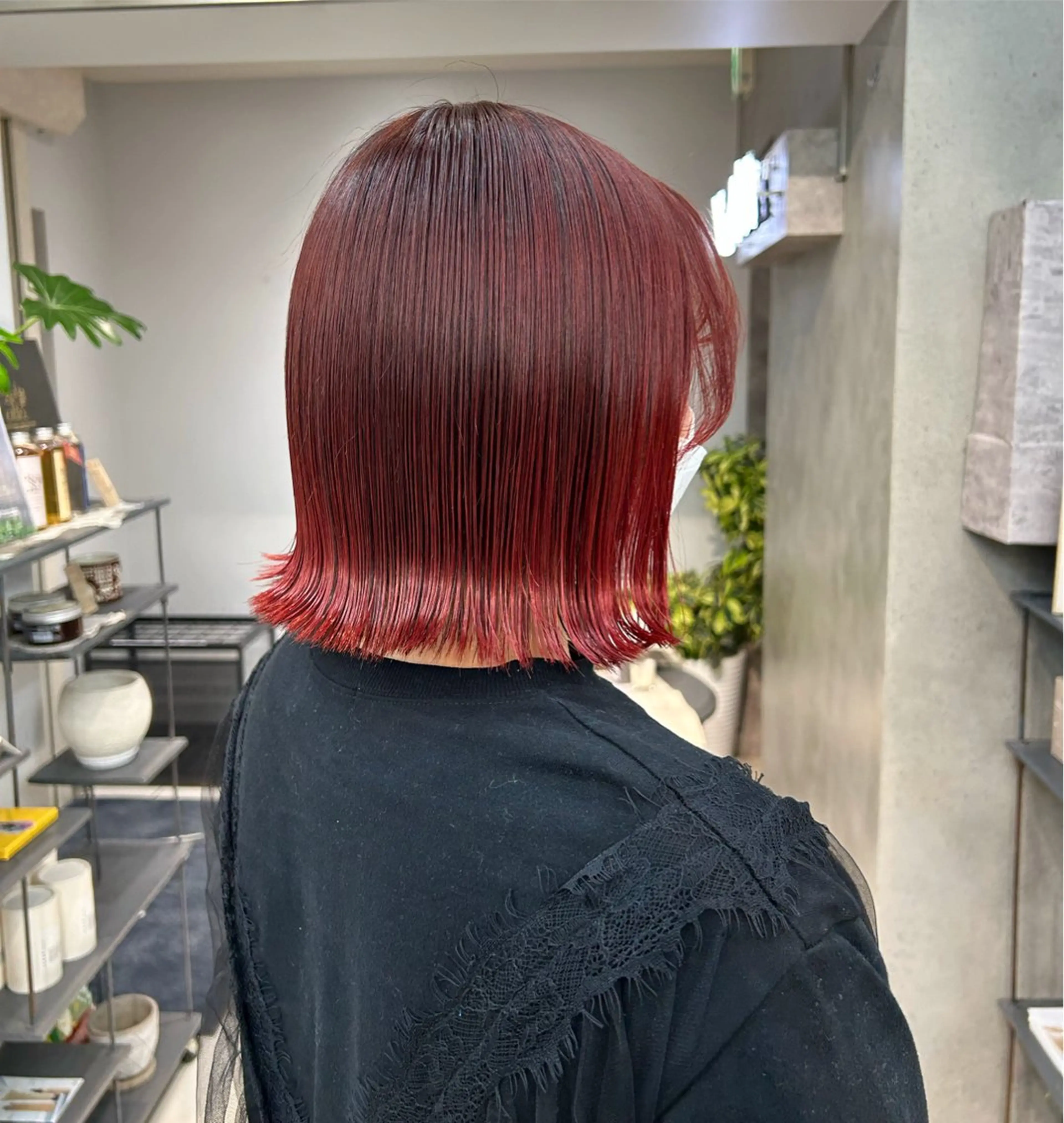 ミディアム カラー カット ヘアカラー ナチュラル×色気パ ーマ 渋谷/マナミのヘアスタイル