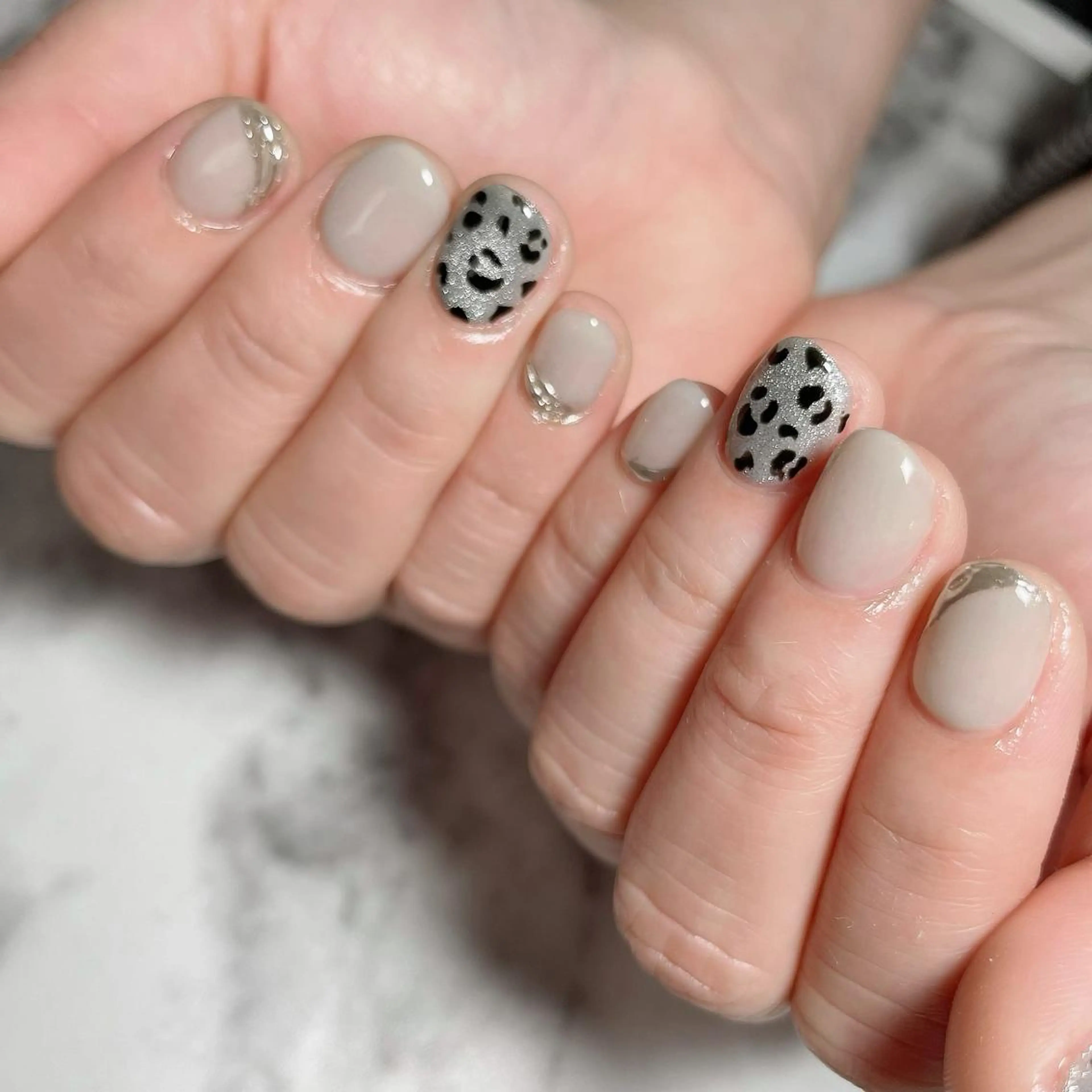 ネイル ジェルネイル マグネットネイル salon de belnetta所属・kayo 💅のネイルデザイン