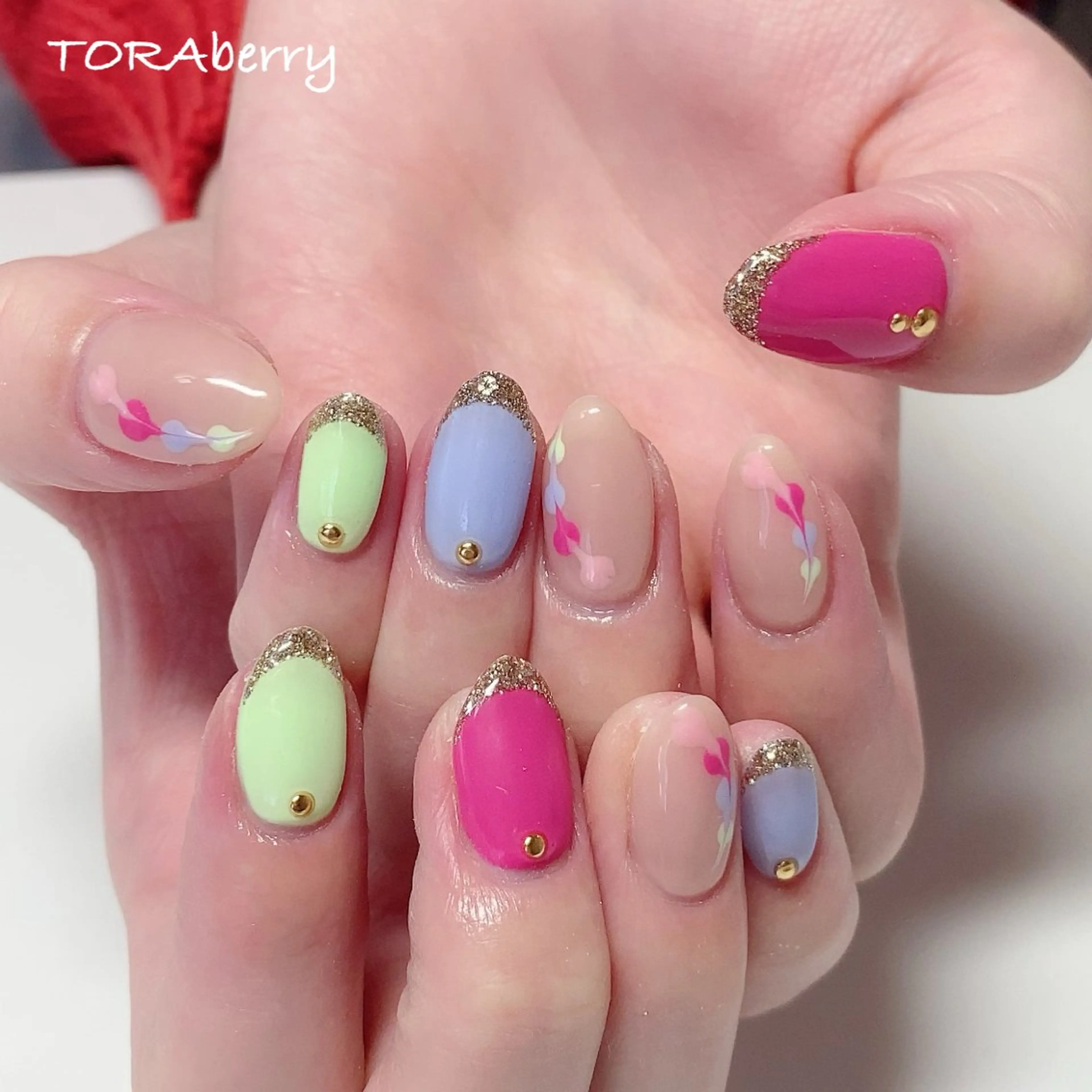 ネイル ハンドネイル ネイリスト なつみのネイルデザイン