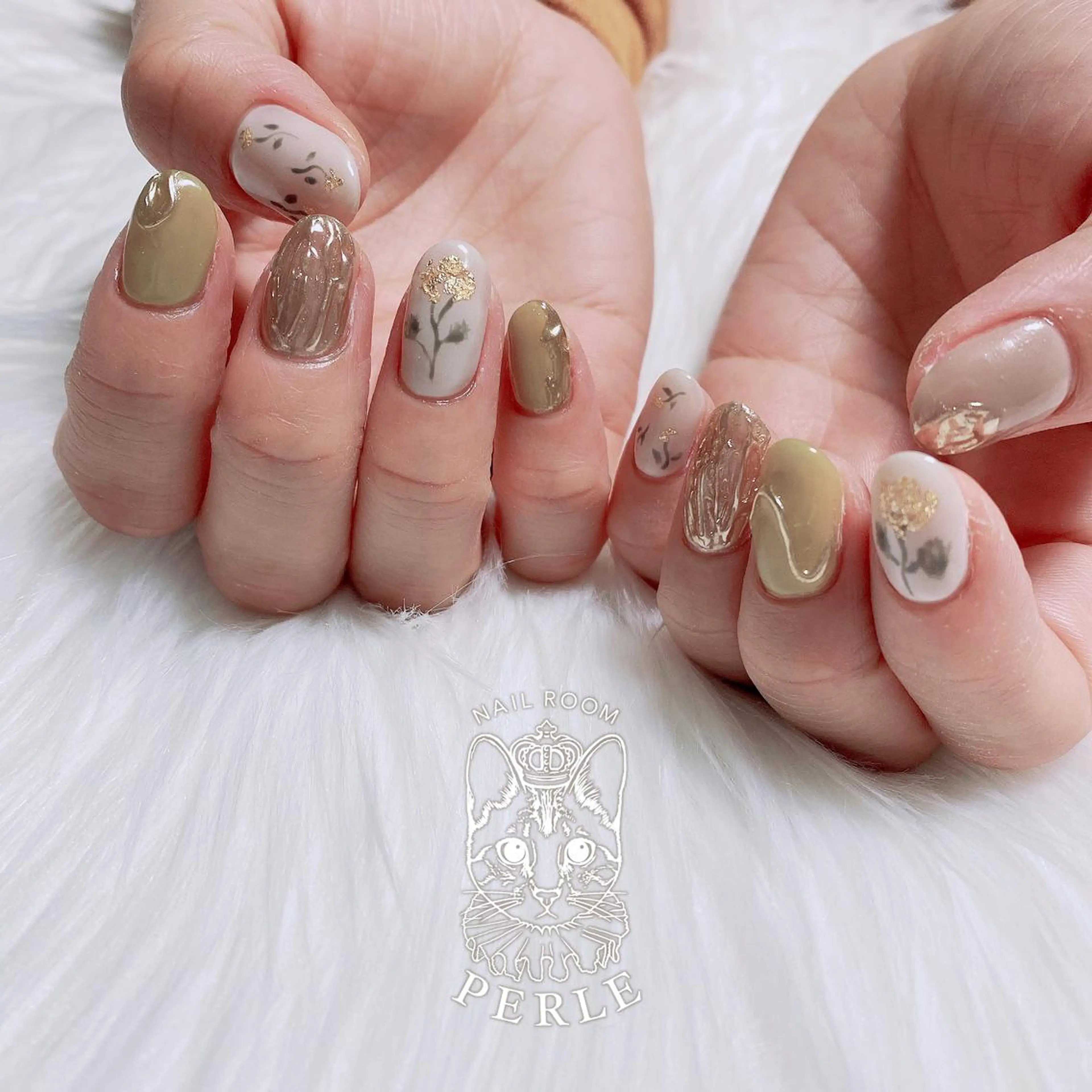 ネイル nail room Perleのネイルデザイン