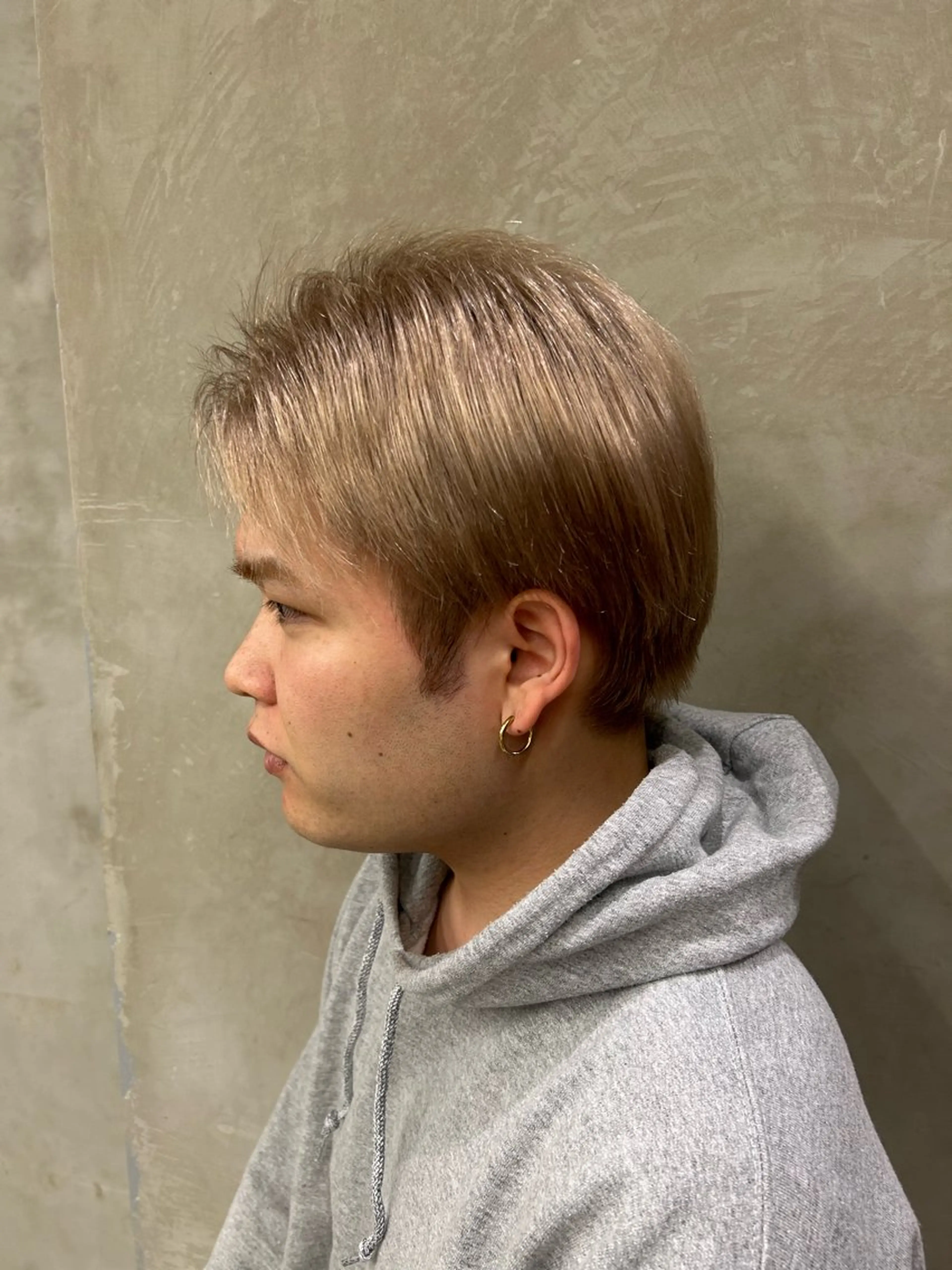 ショート カラー メンズ ヘアカラー トリートメント 山野愛子美容室銀座店所属・🌼髪質改善/透明感 艶髪タケドミのヘアスタイル