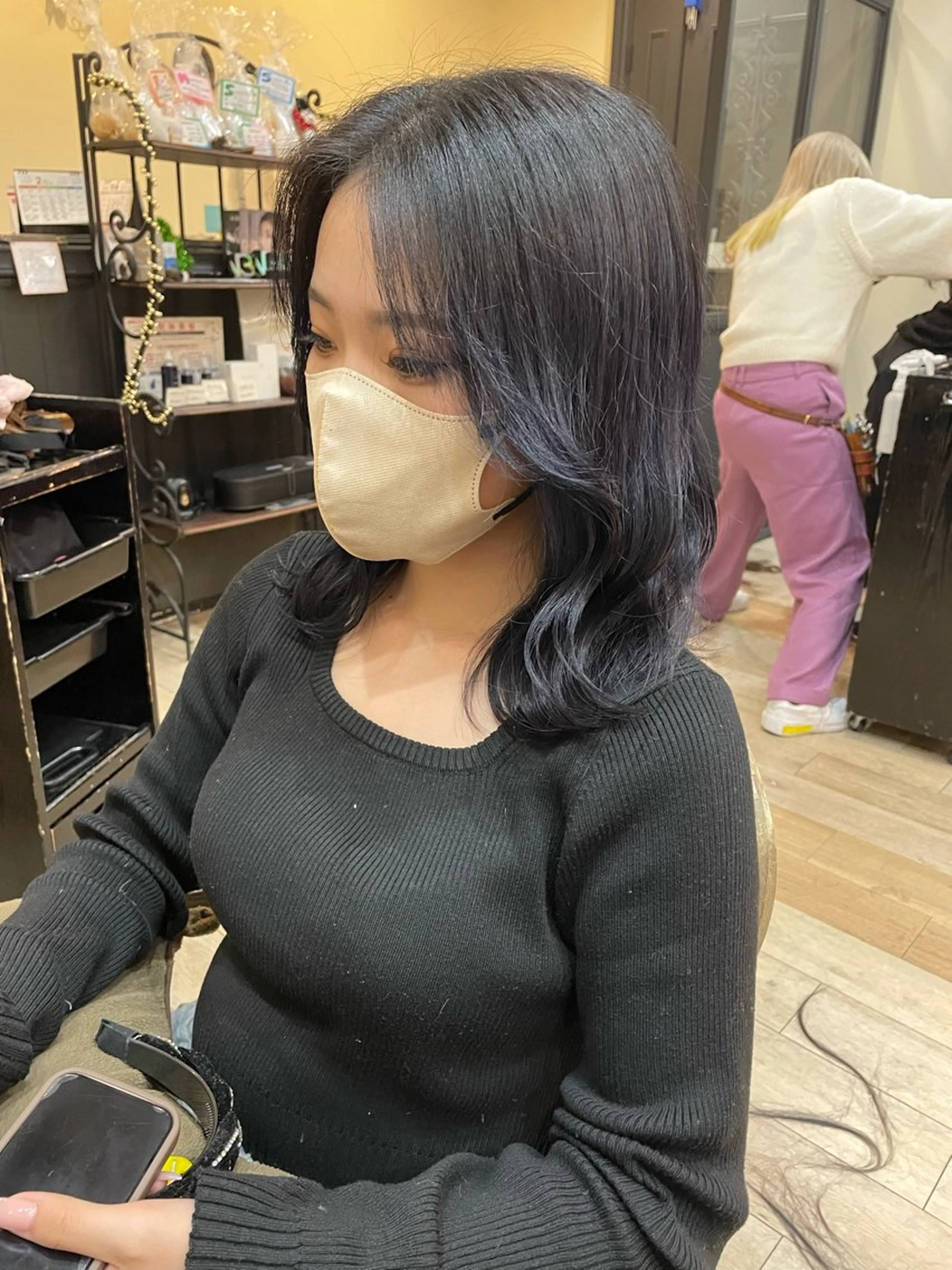 セミロング 亀川蓮 Agu hairのヘアスタイル