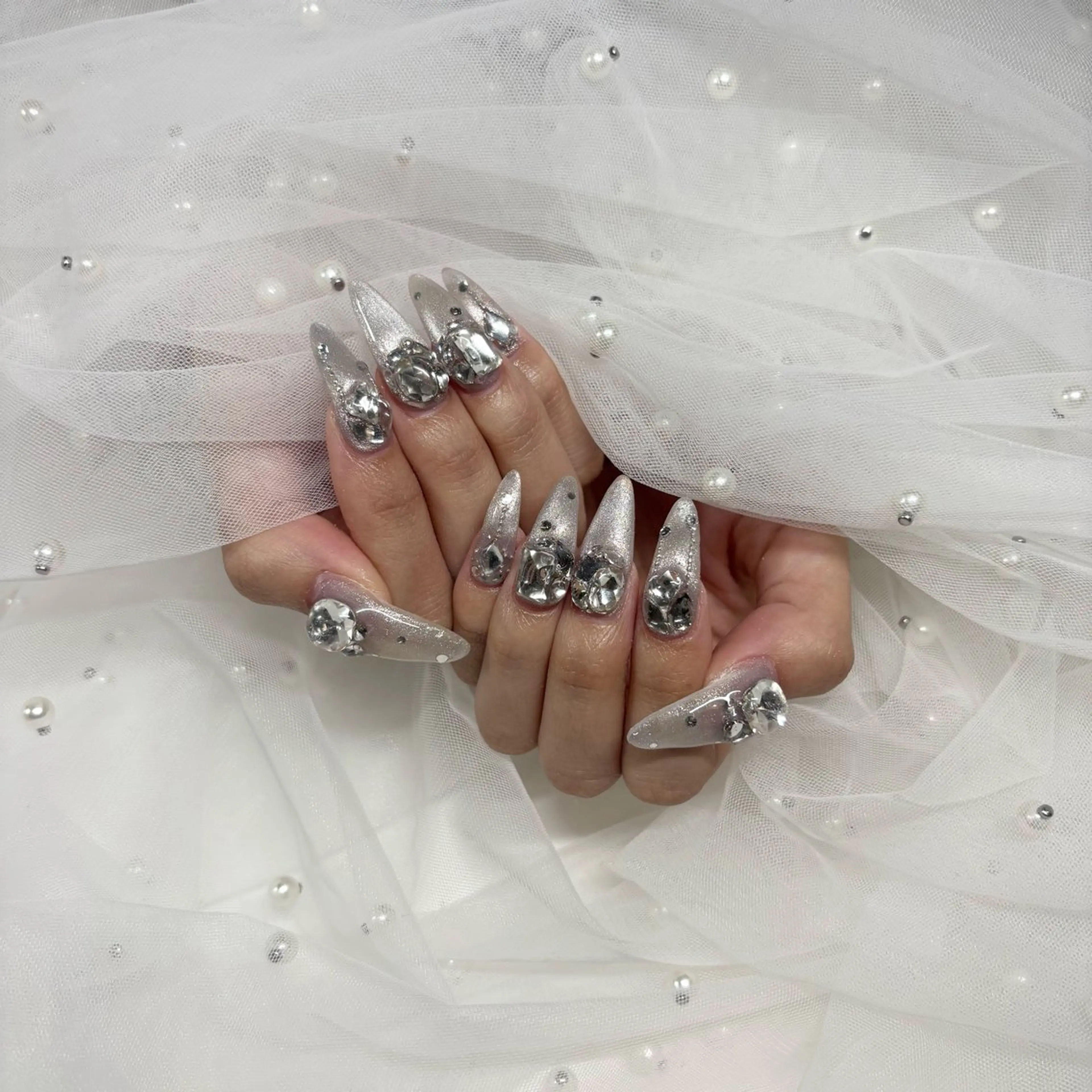 ネイル ハンドネイル ୨୧ mio୨୧のネイルデザイン