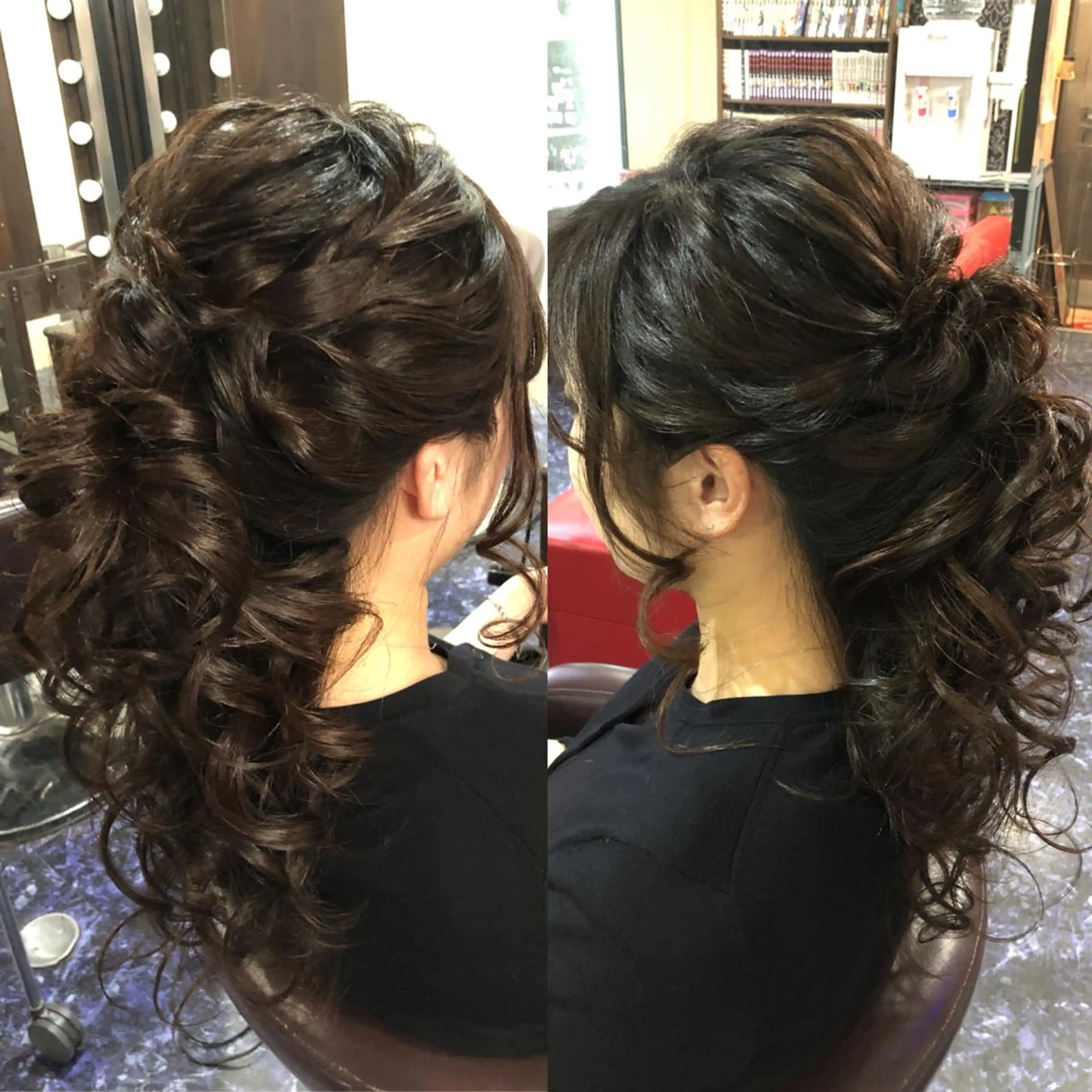 ロング ヘアアレンジ vi viのヘアスタイル