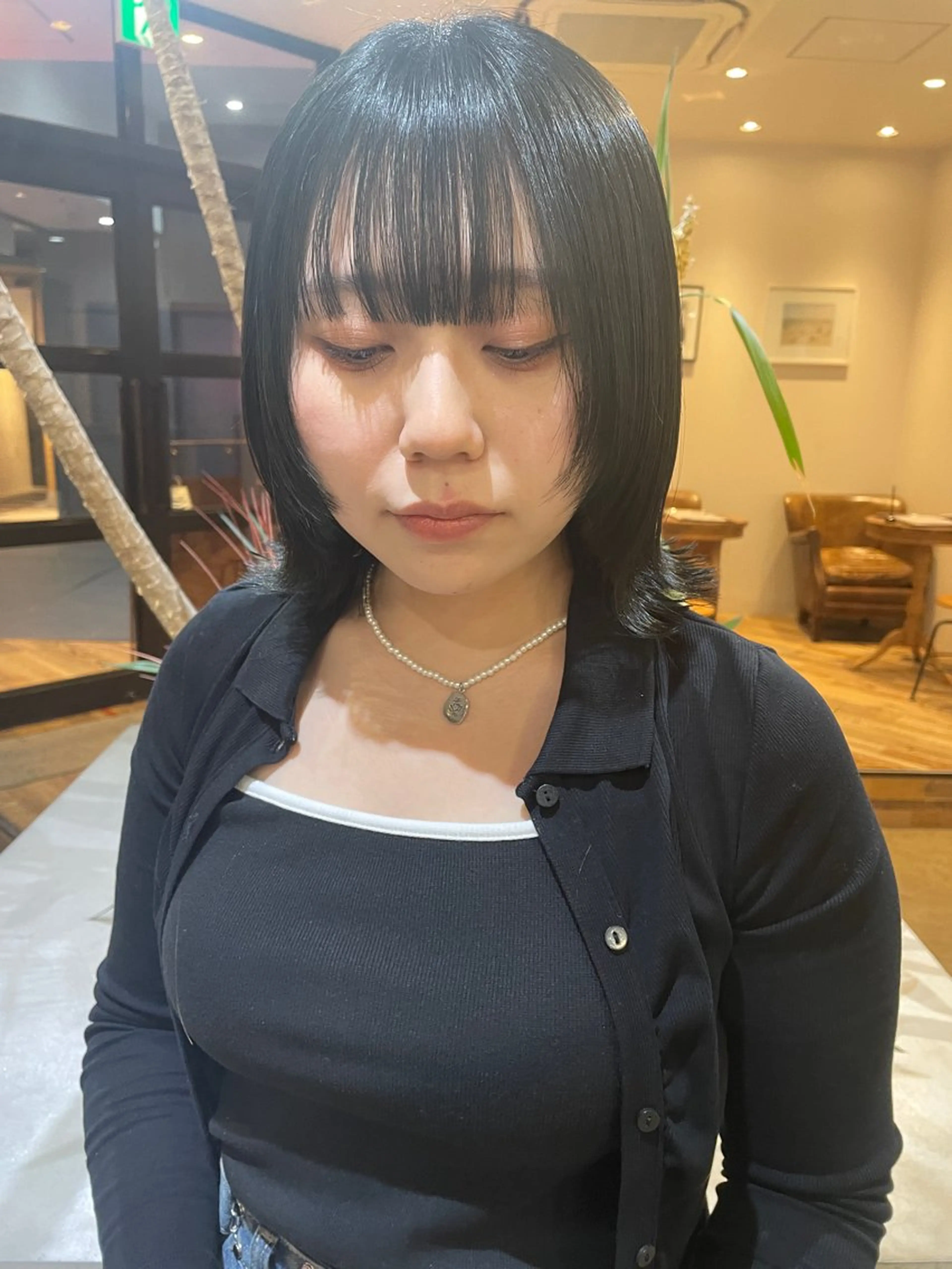 ミディアム 透明感ニュアンス 柔らかstyle🤍のヘアスタイル