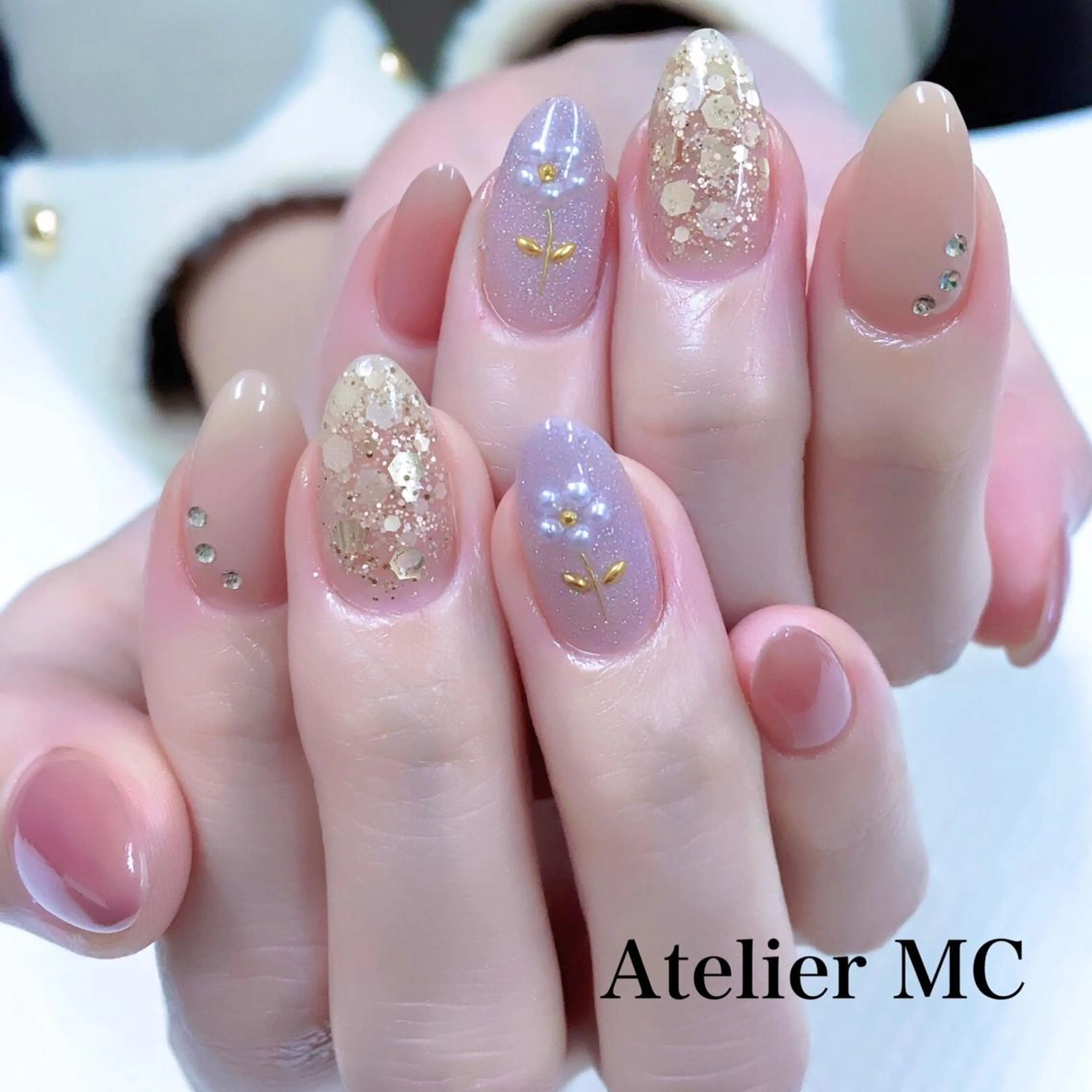 ネイル ハンドネイル アトリエ エムシー 【新富町・東銀座】のネイルデザイン