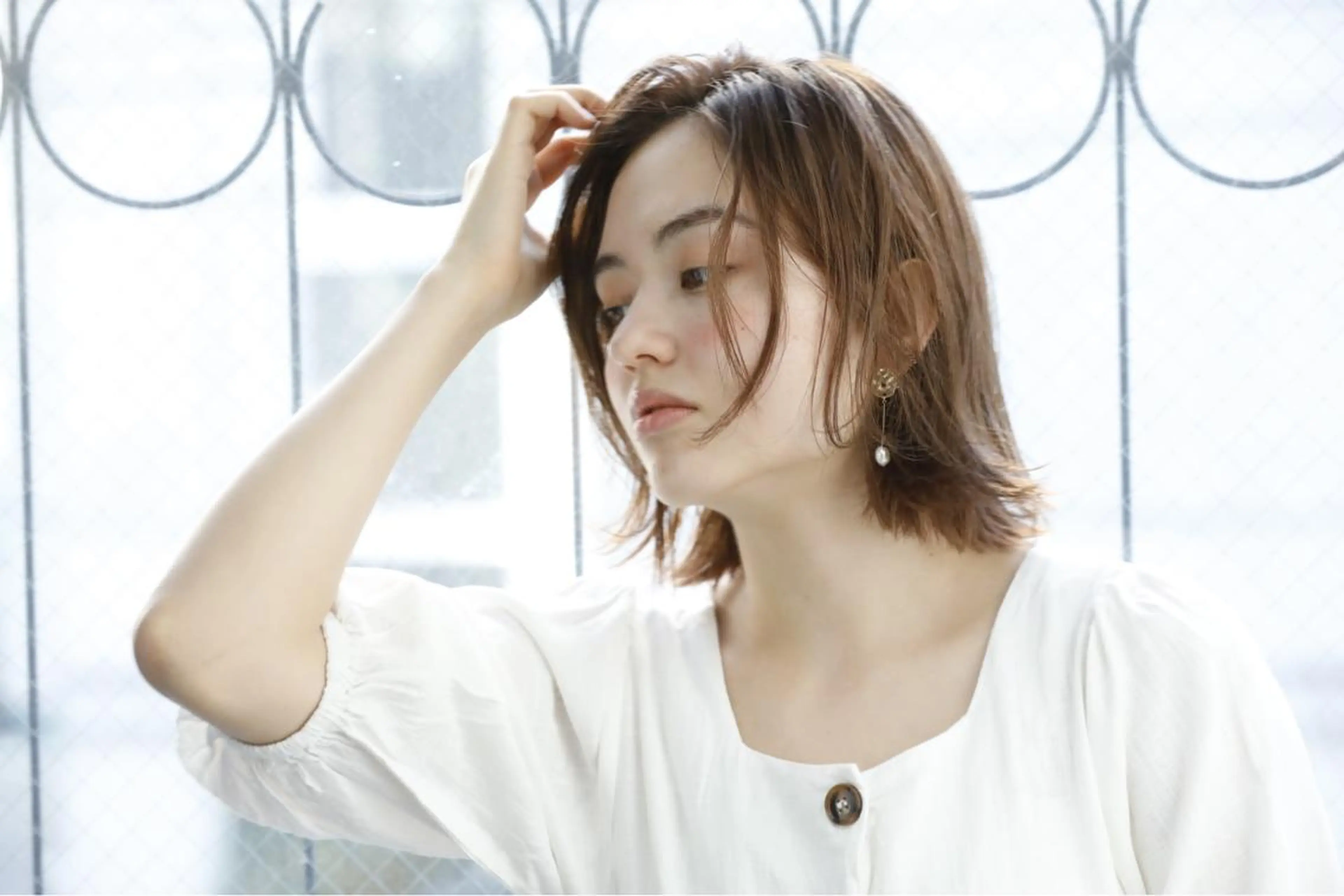 ミディアム カラー ヘアアレンジ ボブ ✨前田 優・2拠点✨ ✨恵比寿・札幌店✨のヘアスタイル