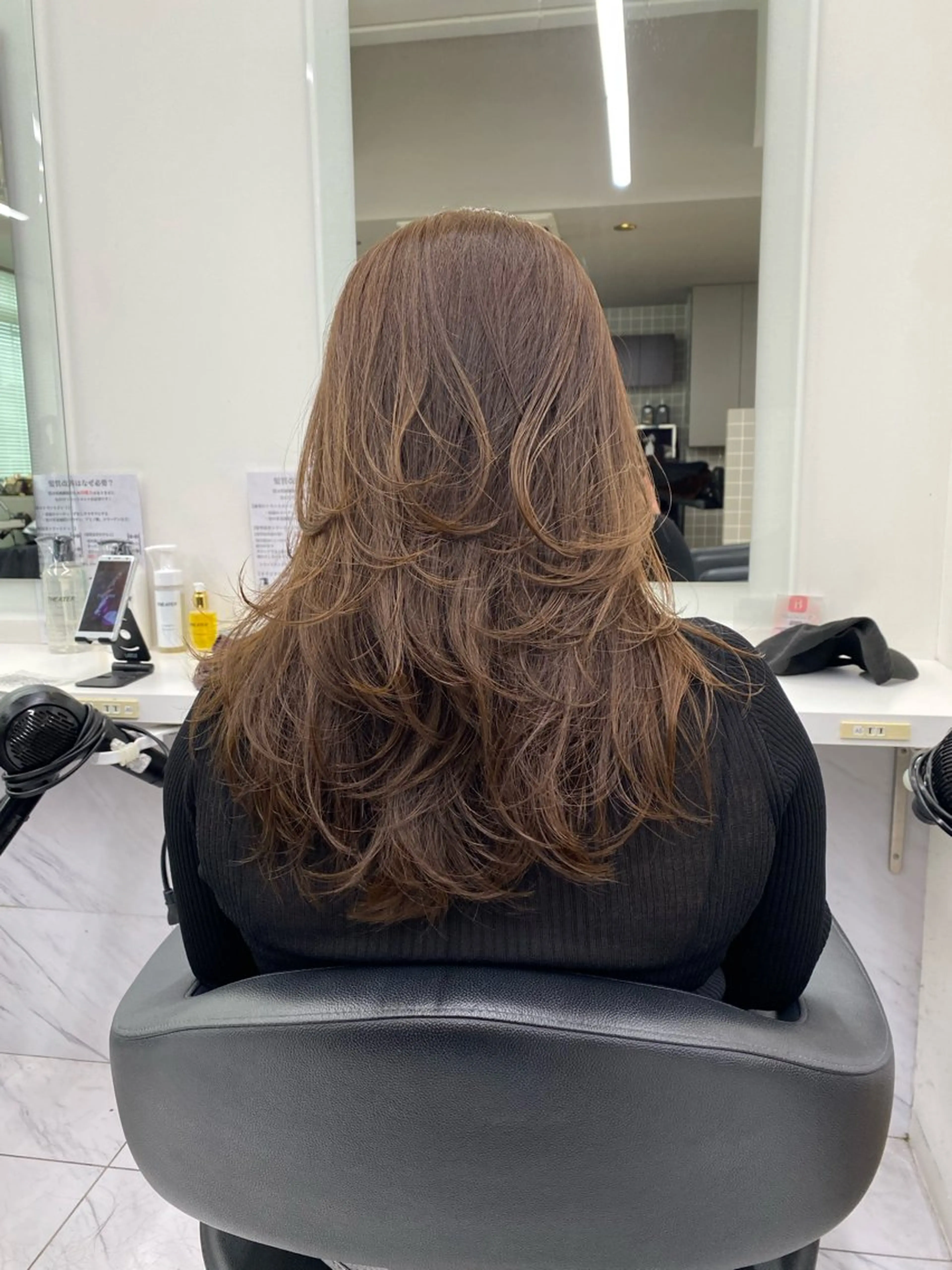 ロング カラー カット パーマ トリートメント 🔷似合わせのプロ KUMA🔷のヘアスタイル