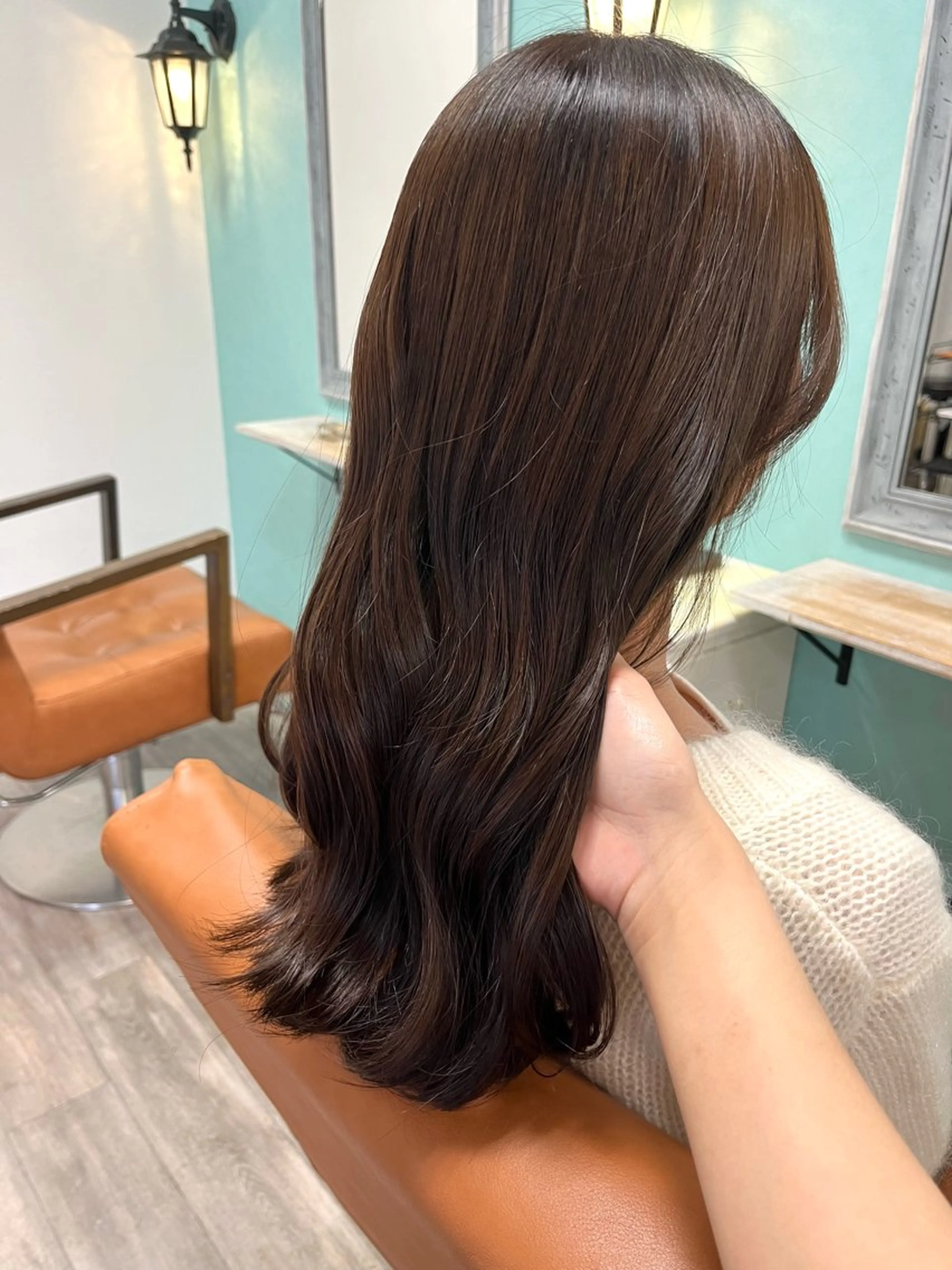 ロング カット ヘアカラー トリートメント AYU (ému) 伏見/髪質改善のヘアスタイル