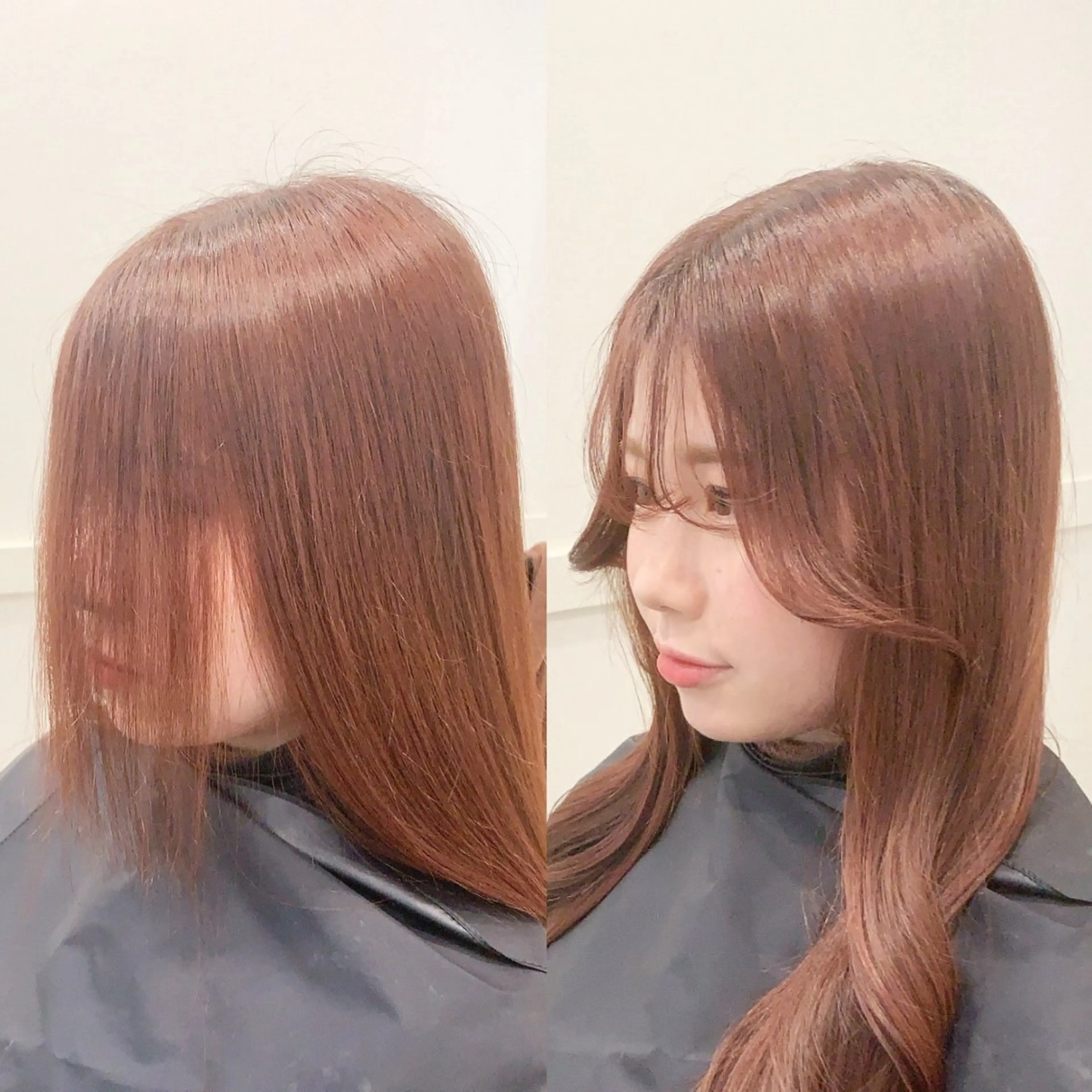 ロング 艶髪×縮毛矯正/ レイヤー 西村のヘアスタイル