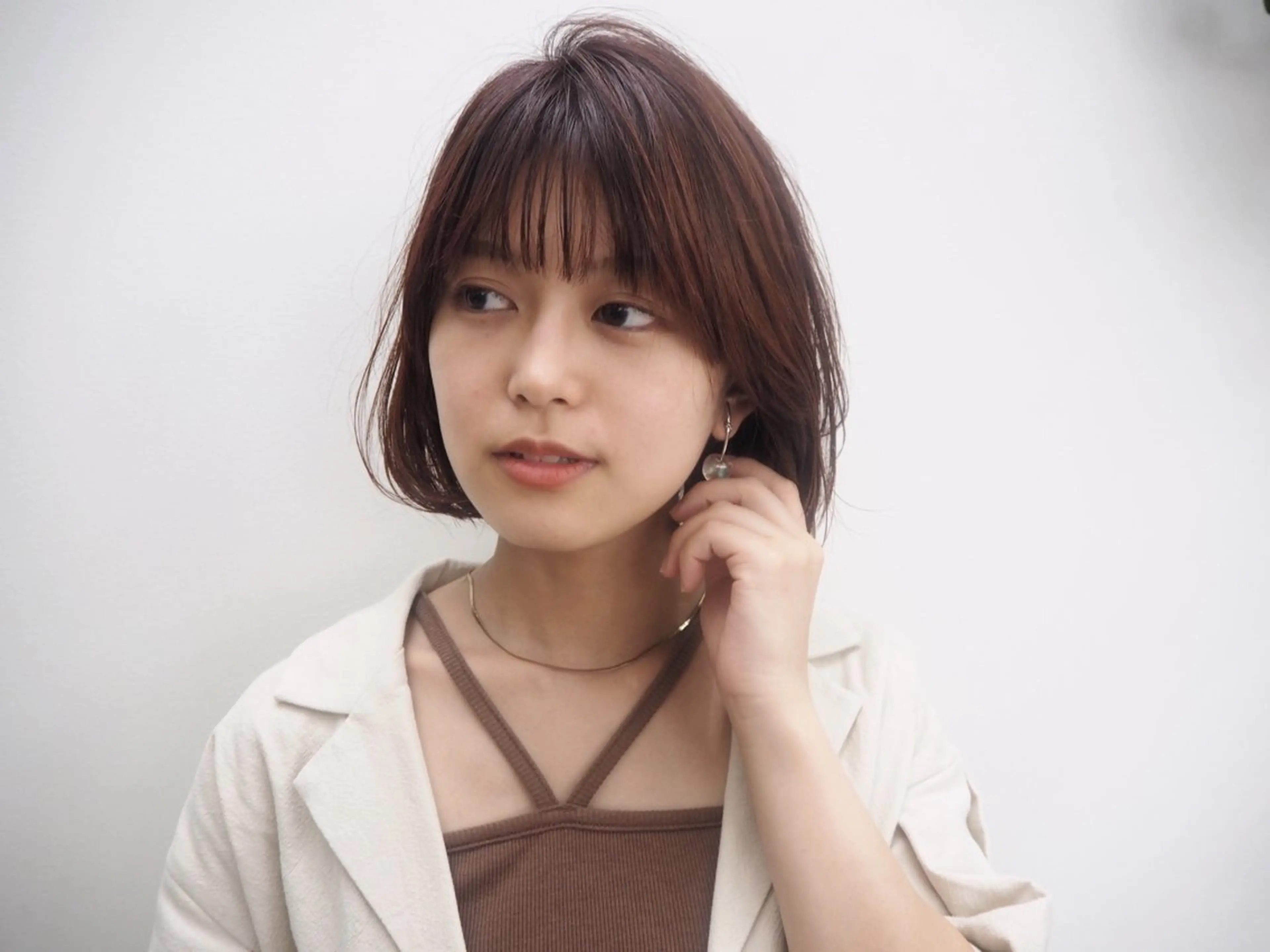ショート 💛🤍U too e’s 鎌倉🧸のヘアスタイル