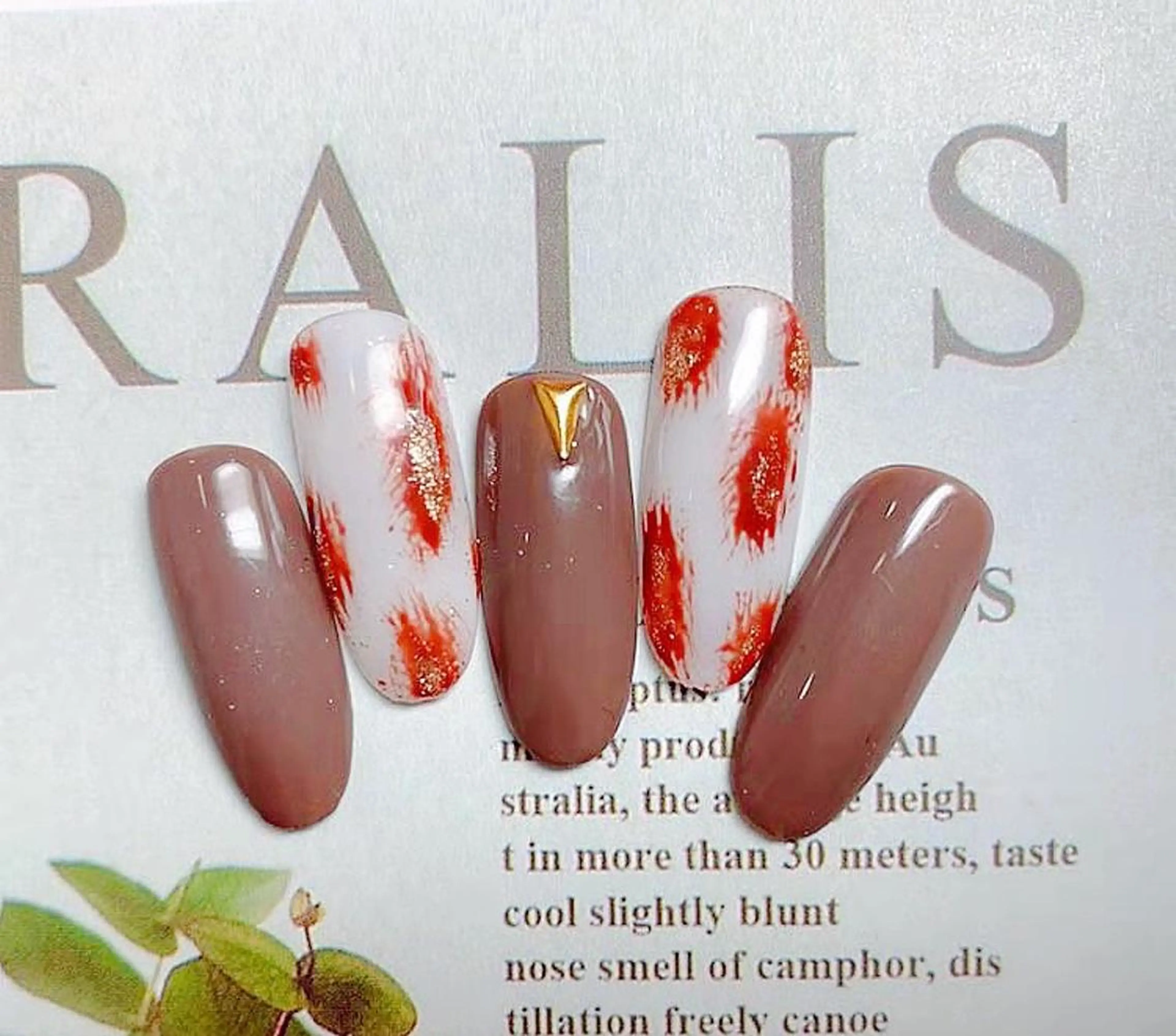 ネイル AB マツエクネイルサロンのネイルデザイン