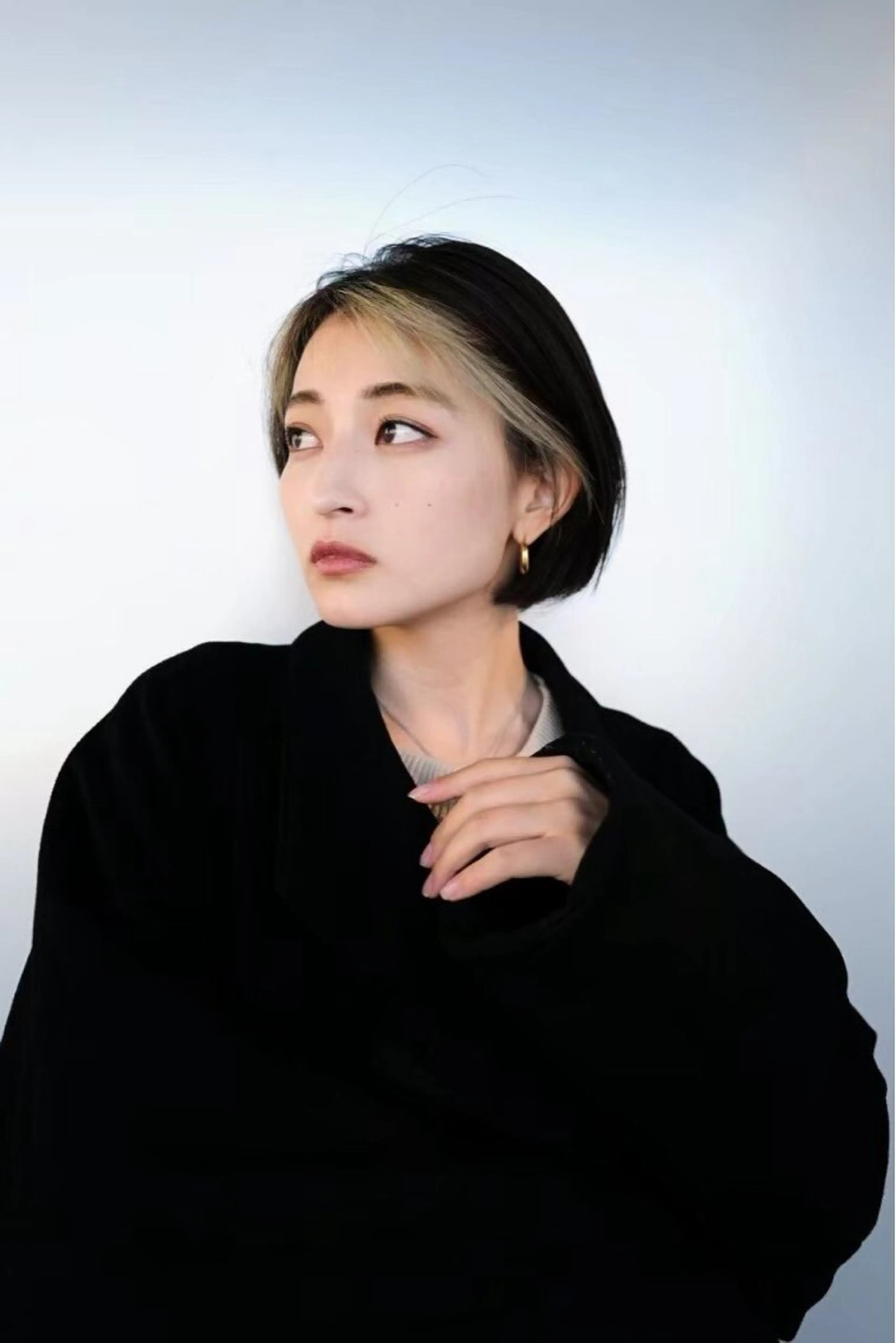 ショート カラー ヘアカラー トリートメント 顔周りカット/ 髪質改善/kazuのヘアスタイル