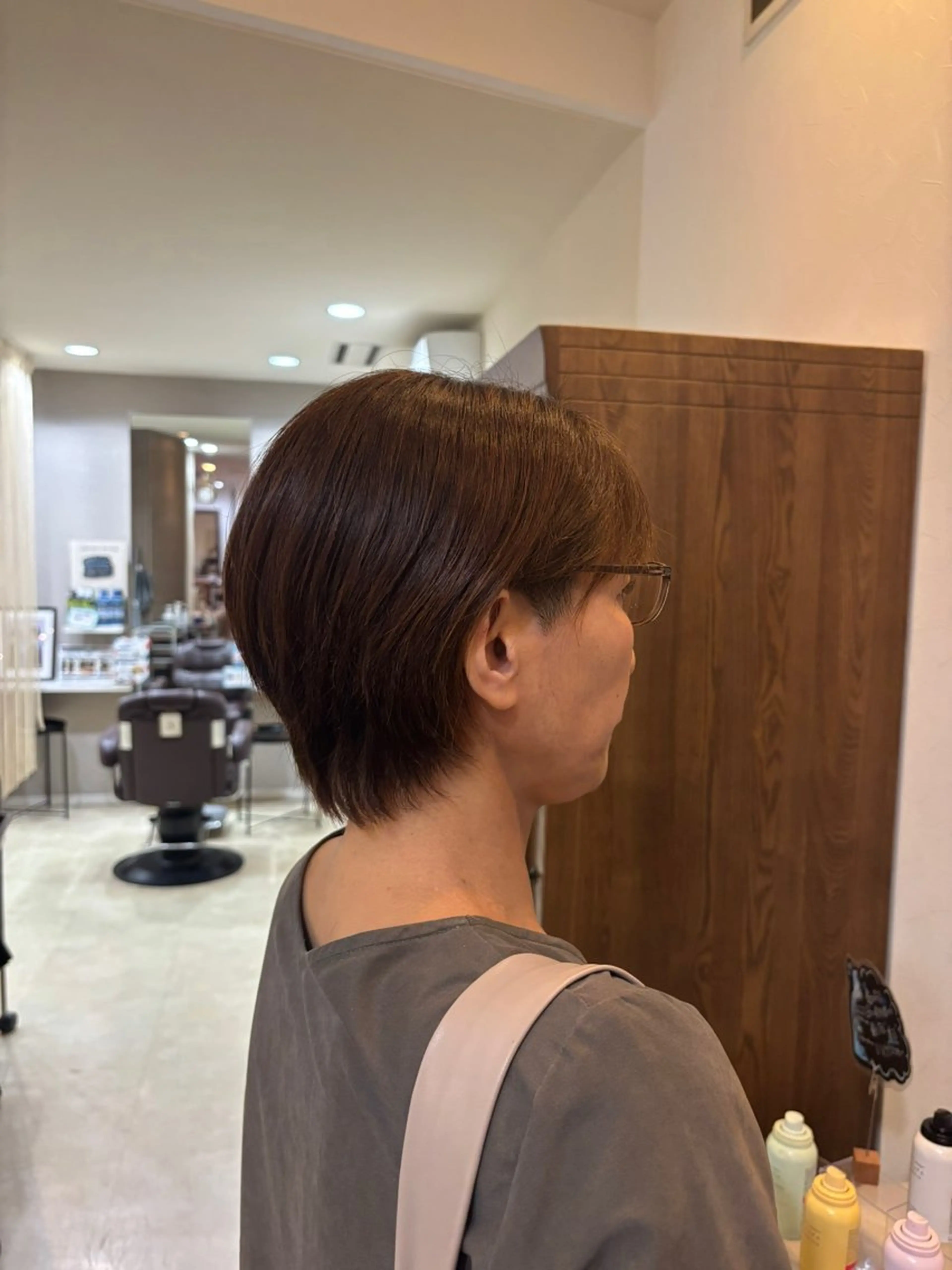 ショート 天野 妃菜のヘアスタイル