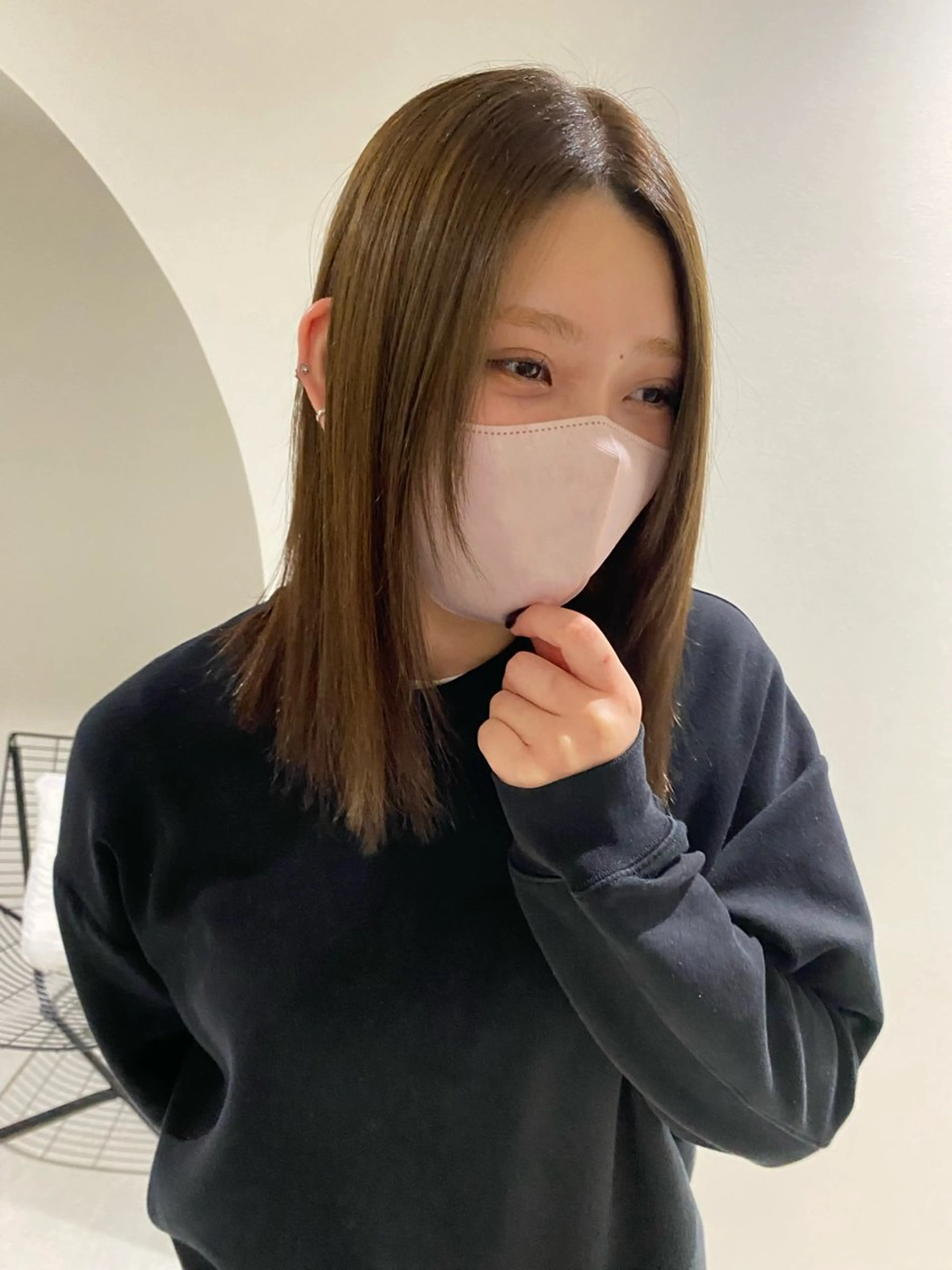 カラー fab.所属・檜 果歩のヘアスタイル